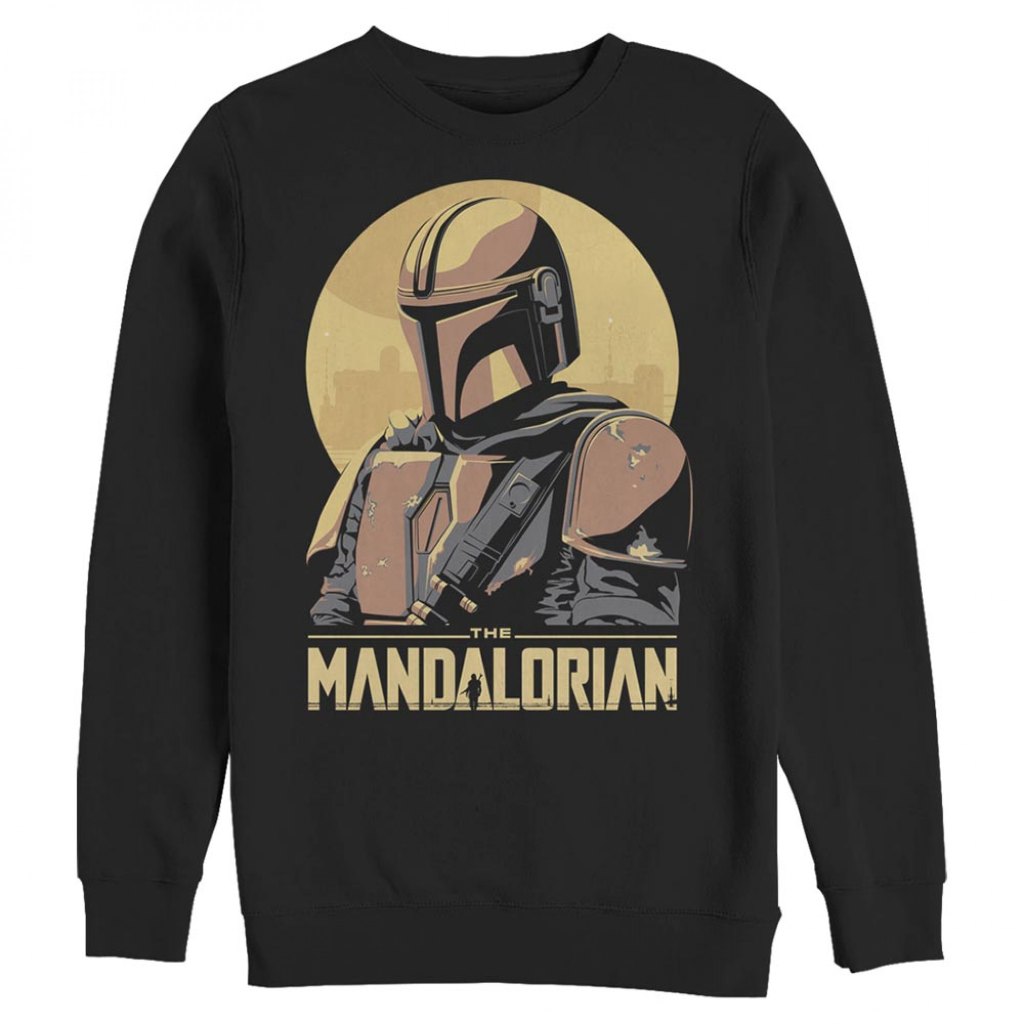The Mandalorian Sunset Crewneck Sweatshirt