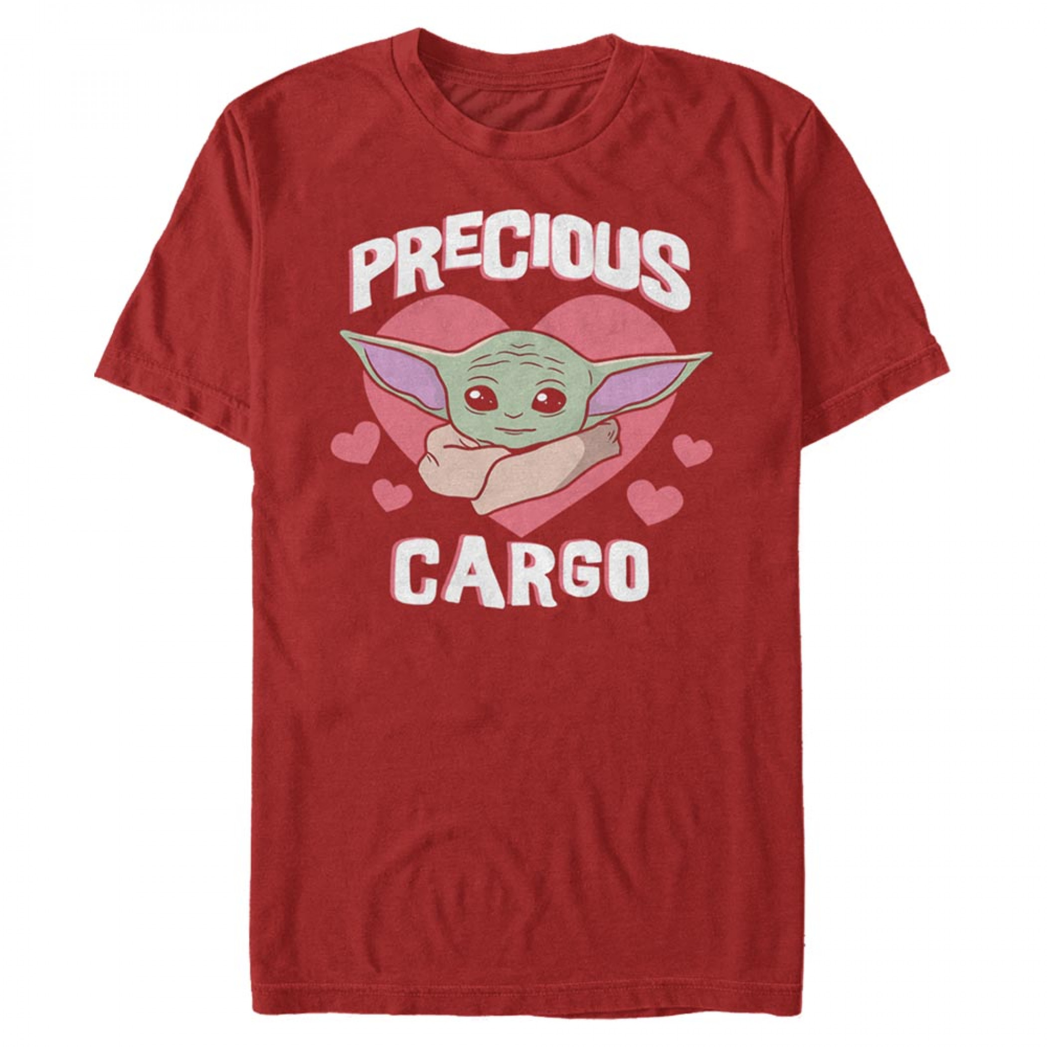 The Mandalorian Precious Cargo Grogu Valentine's Day T-Shirt