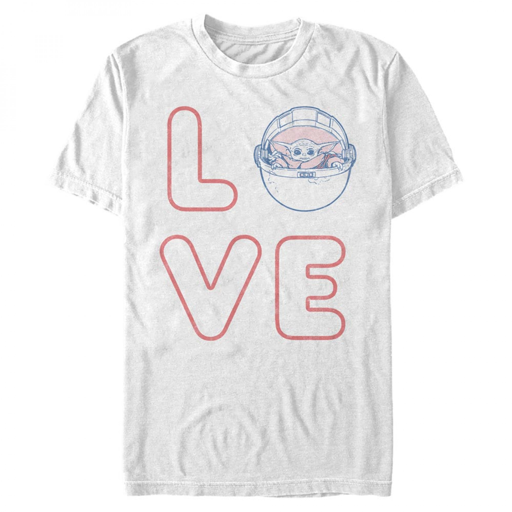 The Mandalorian Grogu Love Valentine's Day T-Shirt
