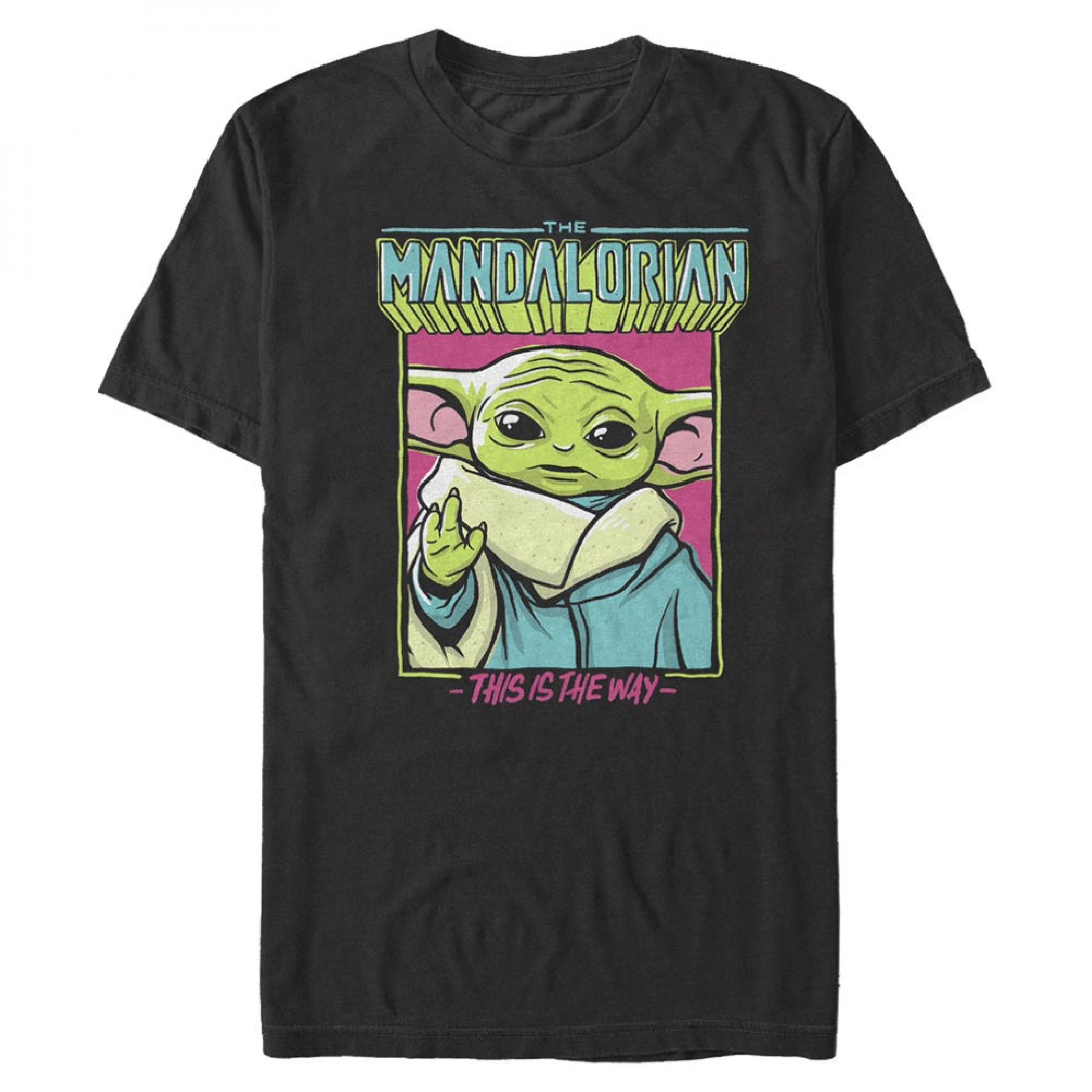 The Mandalorian Grogu This Is The Way Cartoon T-Shirt