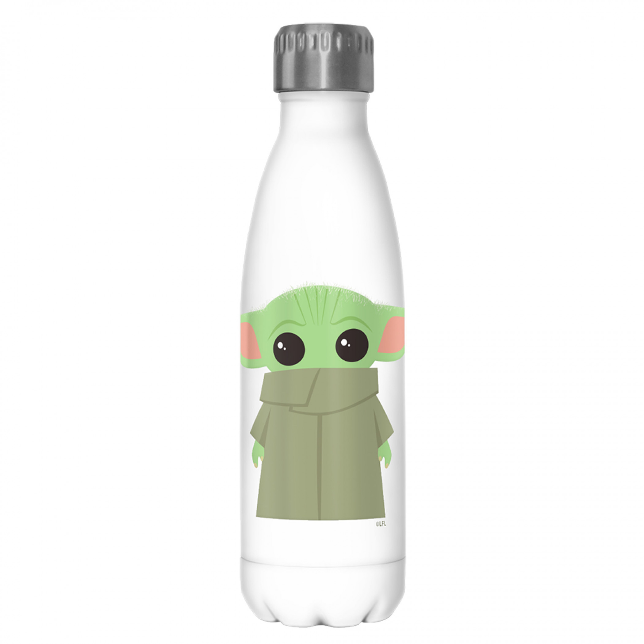 Star Wars Adorable Grogu 17oz Steel Water Bottle
