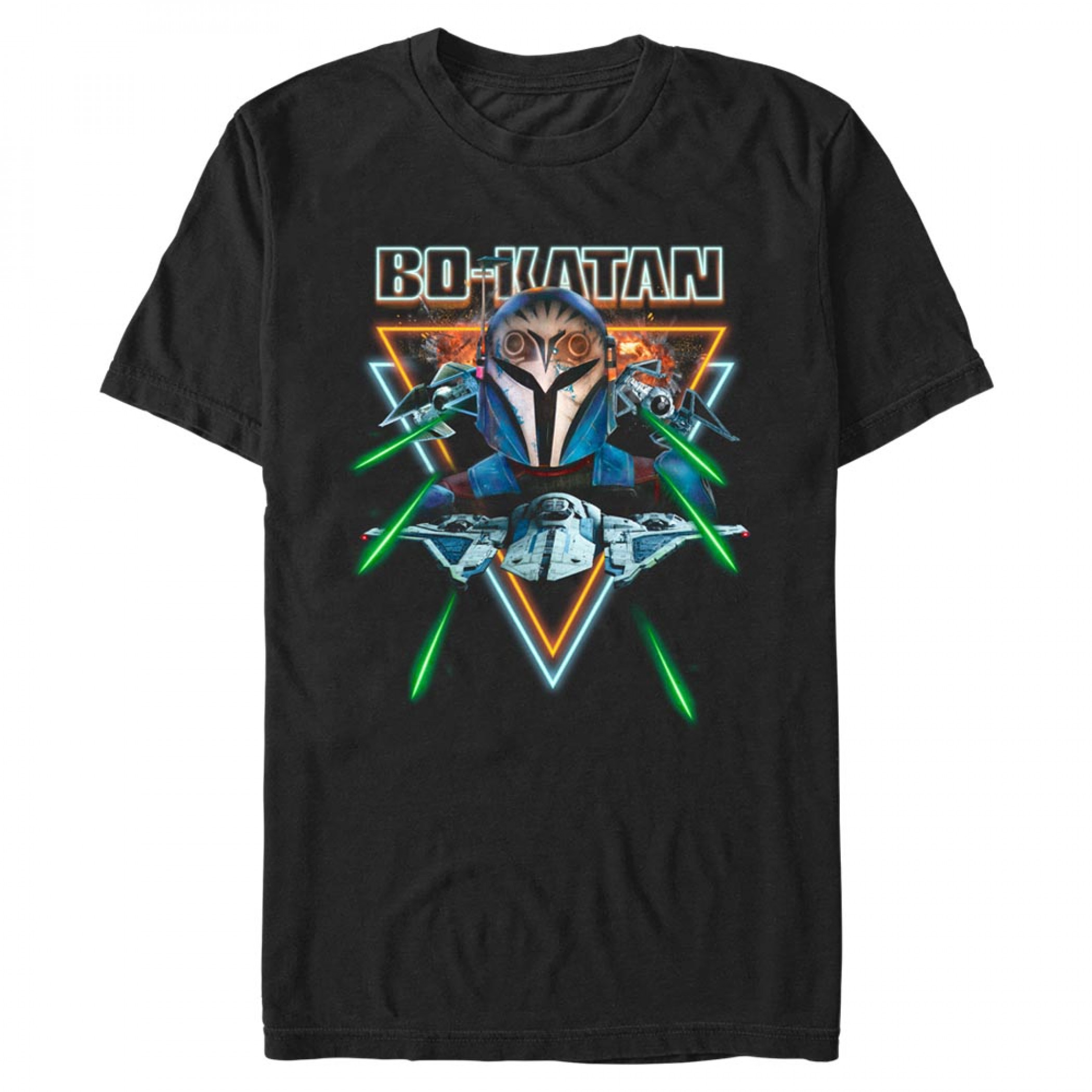 Star Wars The Mandalorian Bo-Katan Neon T-Shirt