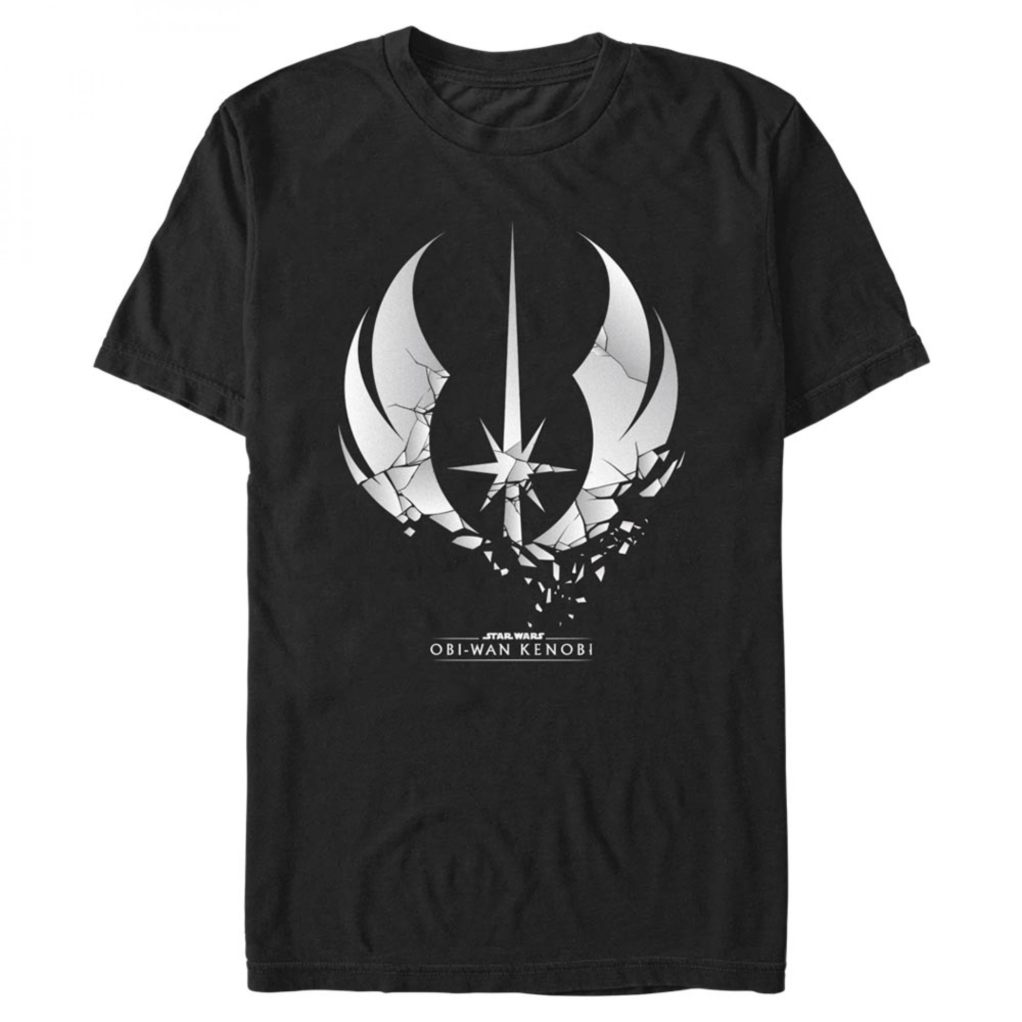 Star Wars Obi-Wan Kenobi Jedi Order Cracked Symbol T-Shirt