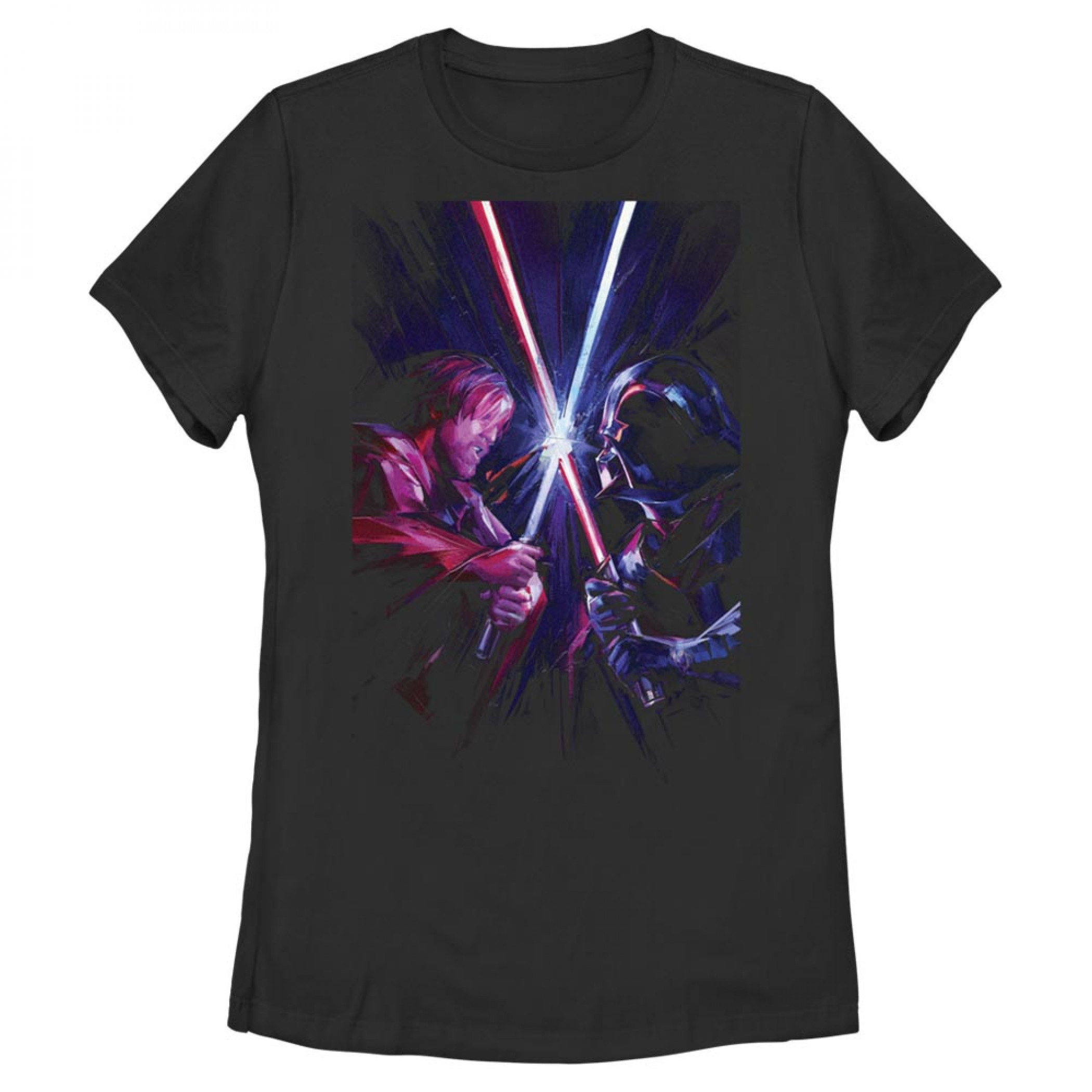 Star Wars Obi-Wan Kenobi vs Darth Vader CLASH Women's T-Shirt