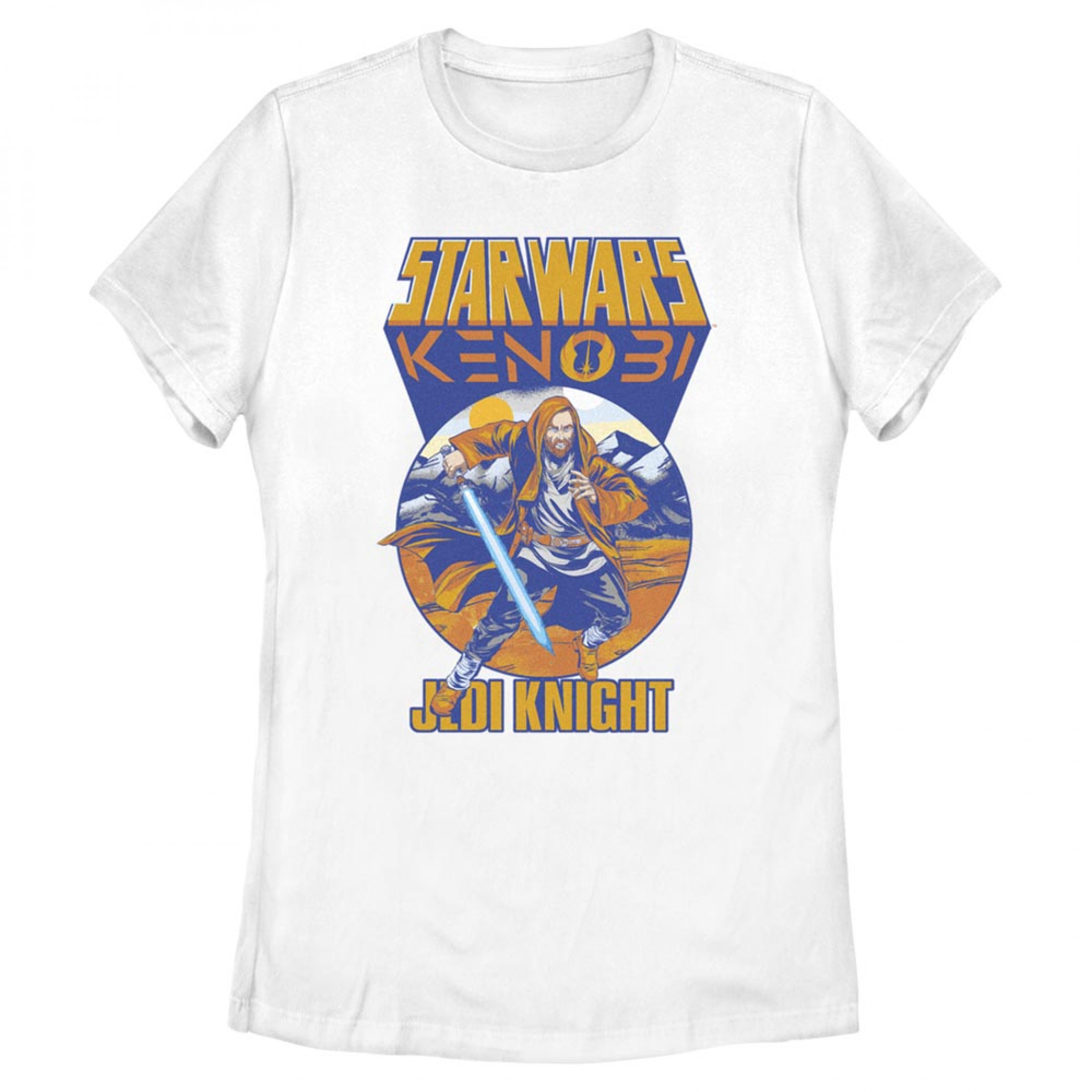 Star Wars Obi-Wan Kenobi Jedi Knight Comic Style Women's T-Shirt