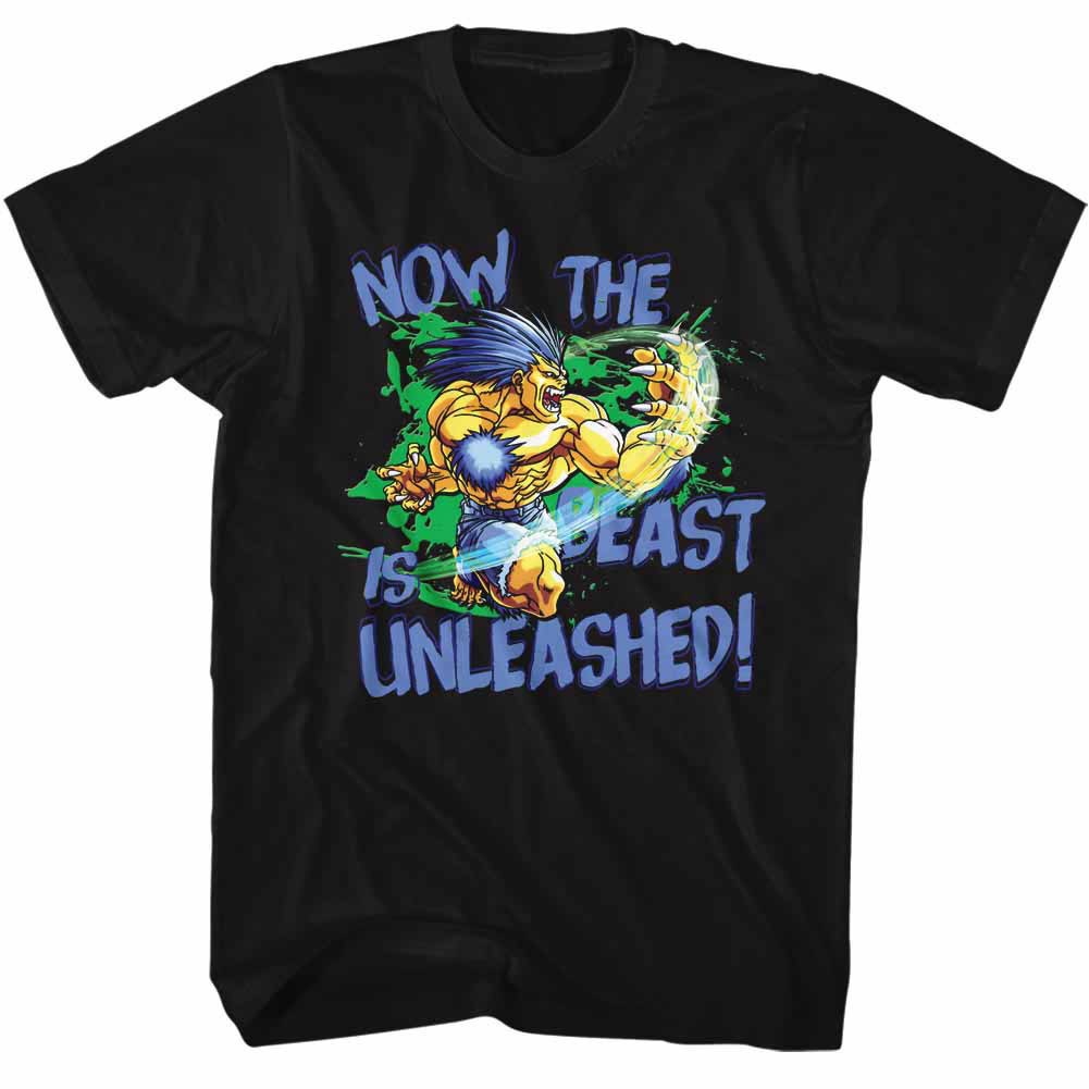 Street Fighter Beast Unleashed Black T-Shirt