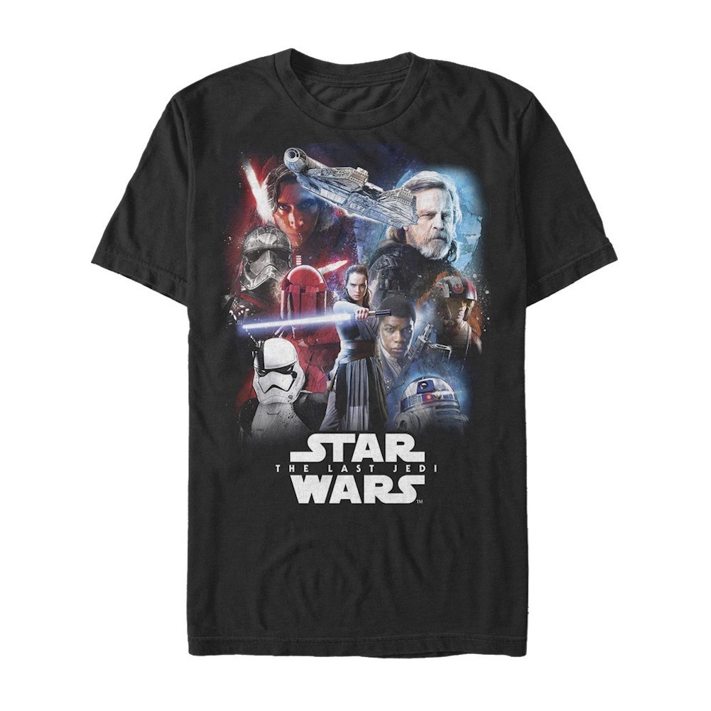 Star Wars Episode 8 The Last Jedi Poster Tshirt