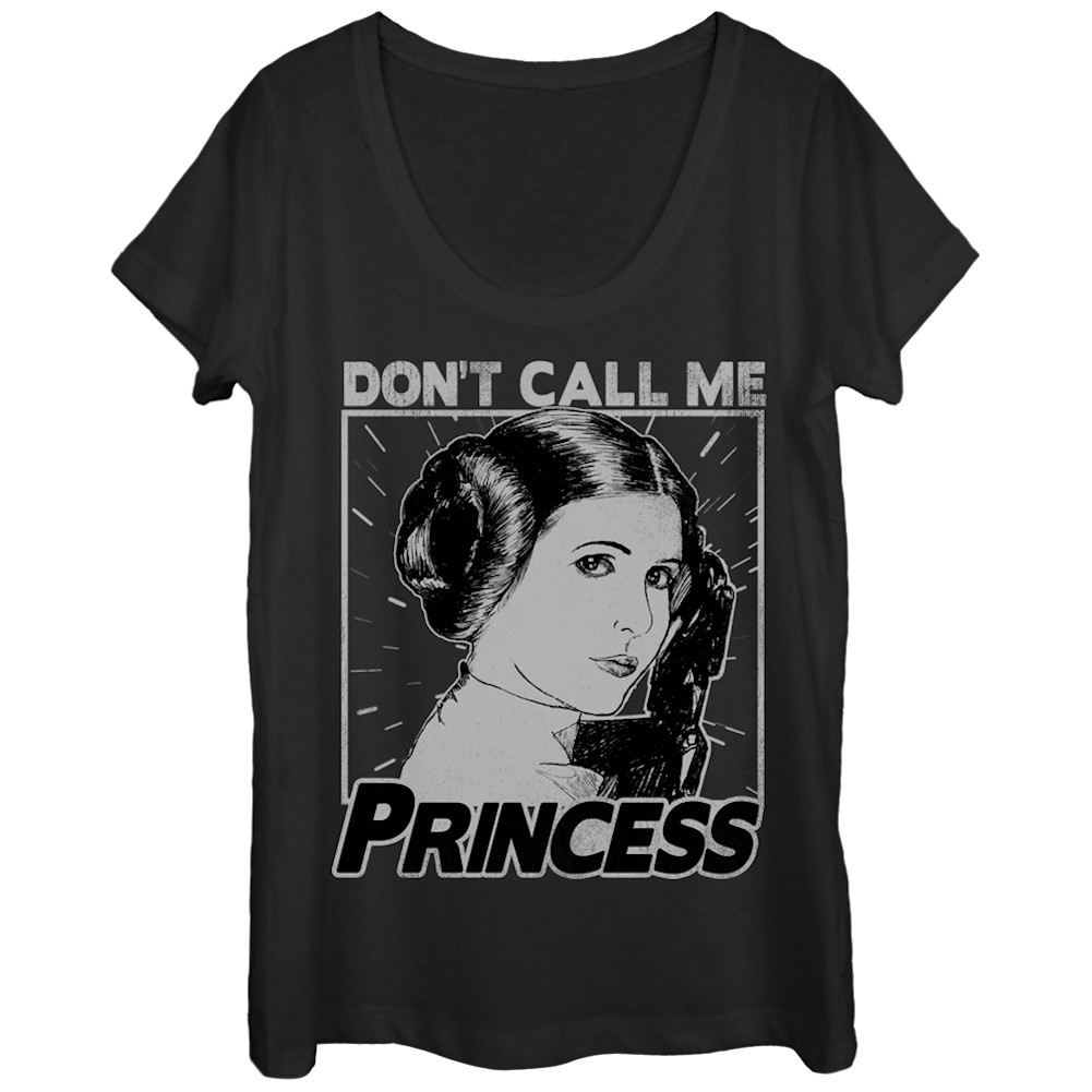 Star Wars Don't Call Me Princess Women's Tshirt