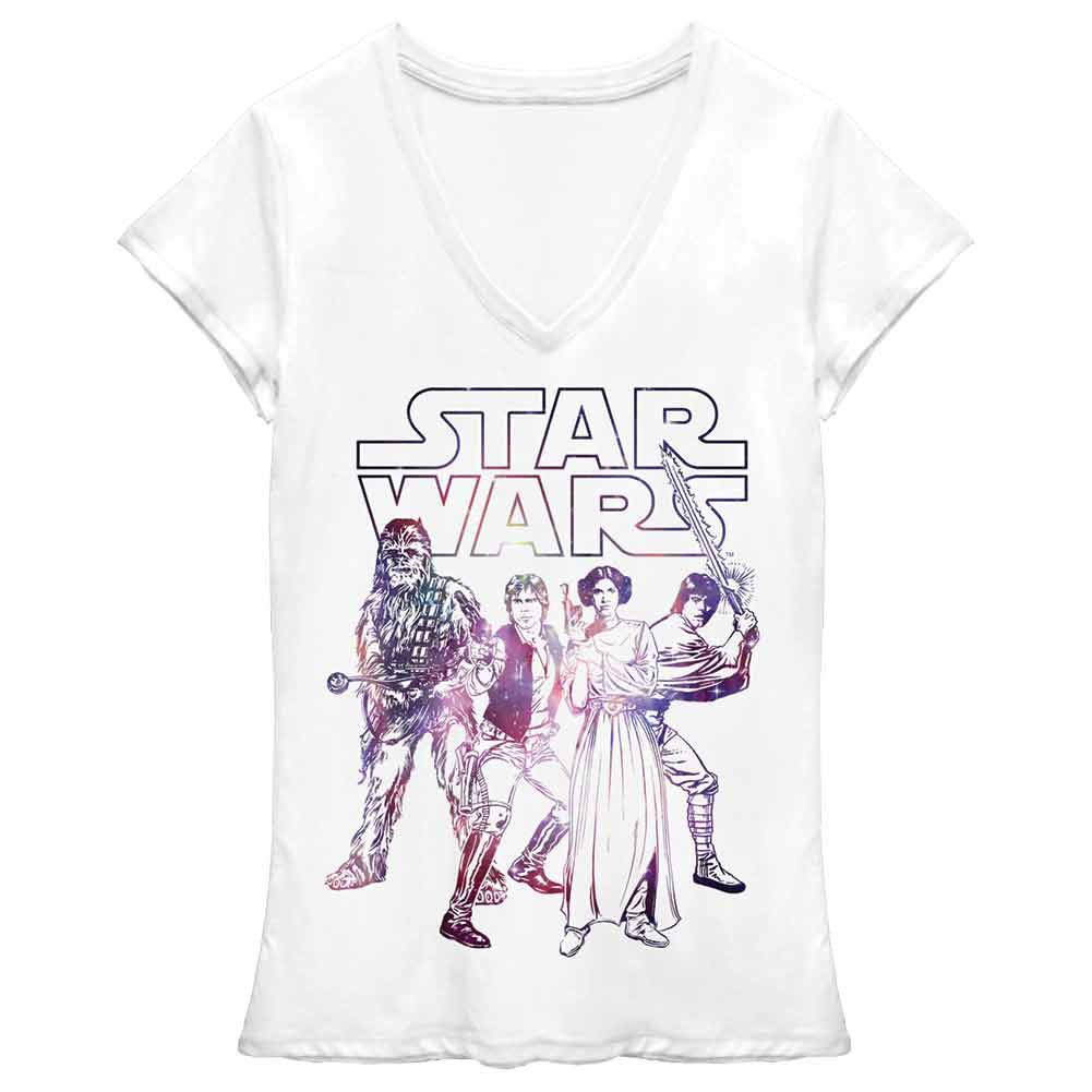 Star Wars Rebel Group Juniors T-Shirt