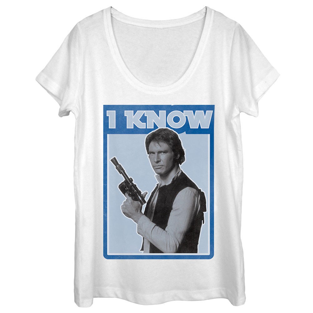 Star Wars Han Solo I Know Women's Tshirt