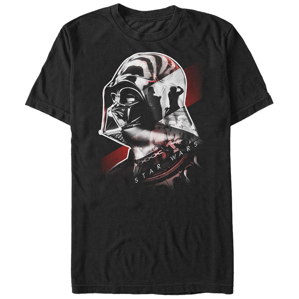 Star Wars Collage Black T-Shirt
