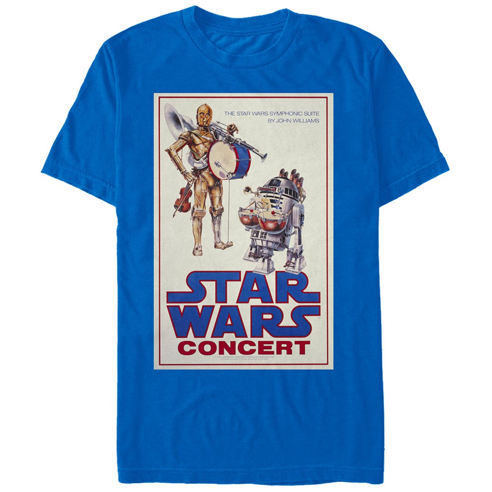 Star Wars R2 Beats Blue T-Shirt