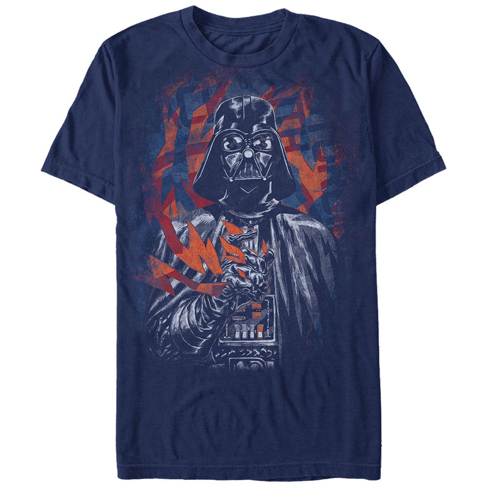 Star Wars Vader Force Blue T-Shirt