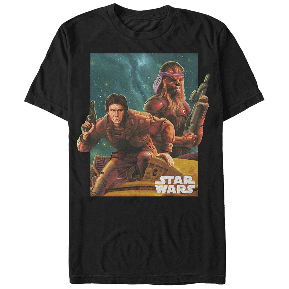 Star Wars Bandana And Han Black T-Shirt