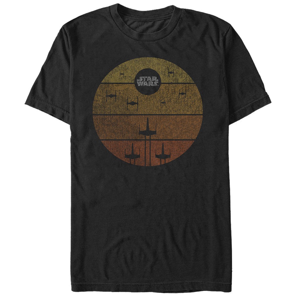 Star Wars Lock On Target Black T-Shirt