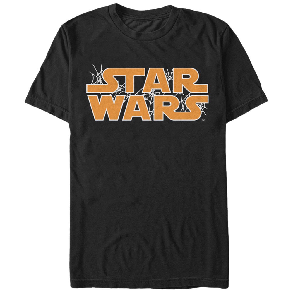 Star Wars Web Logo Black T-Shirt