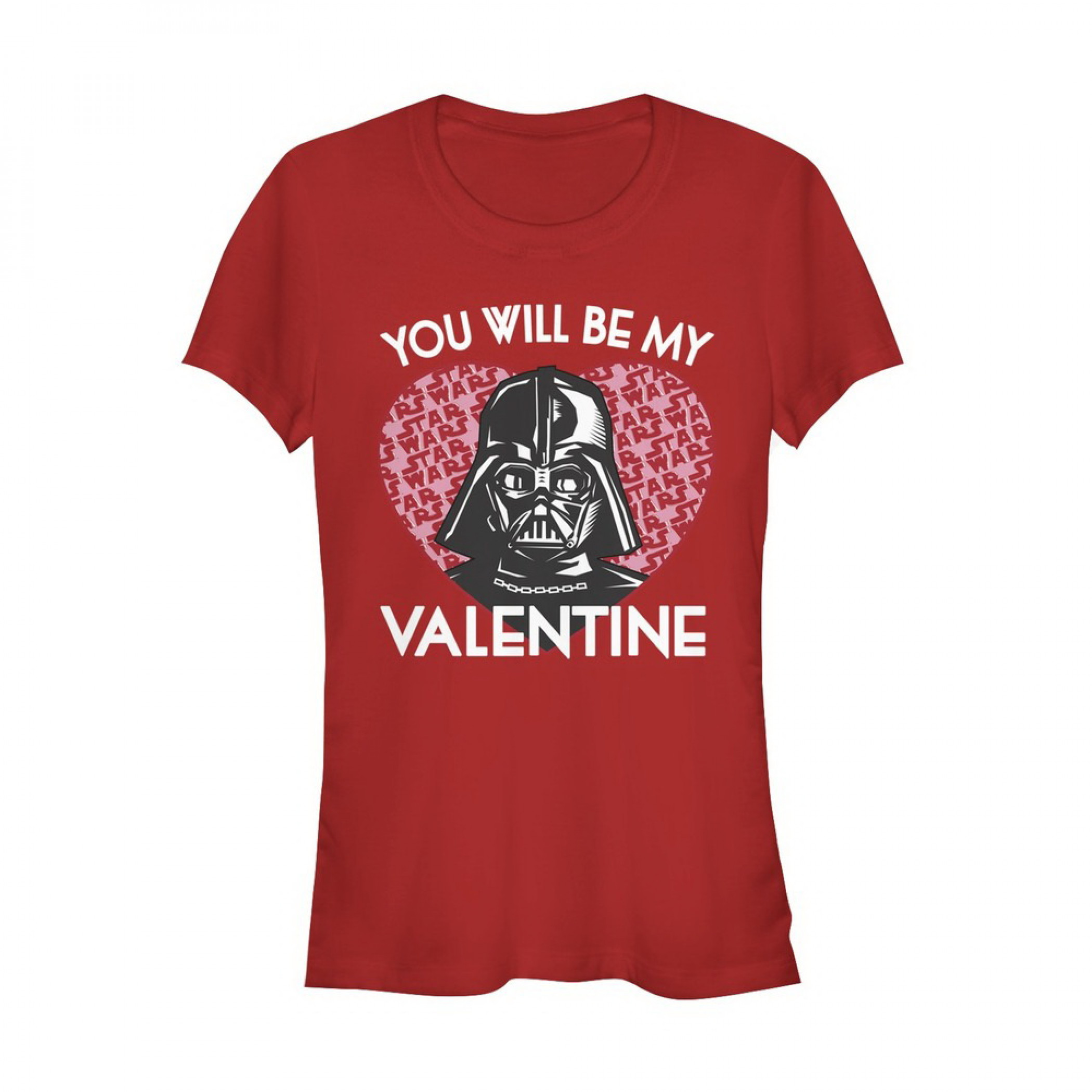 Valentine's Star Wars Darth Vader Invitation Women's T-Shirt