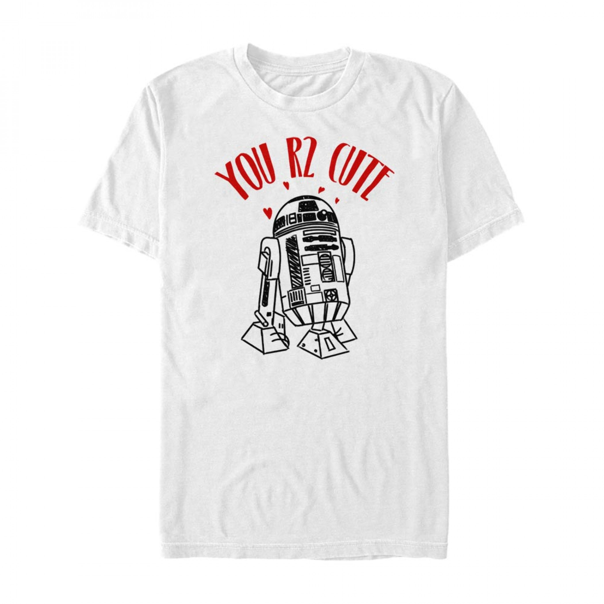 Star Wars You R2 Cute White T-Shirt