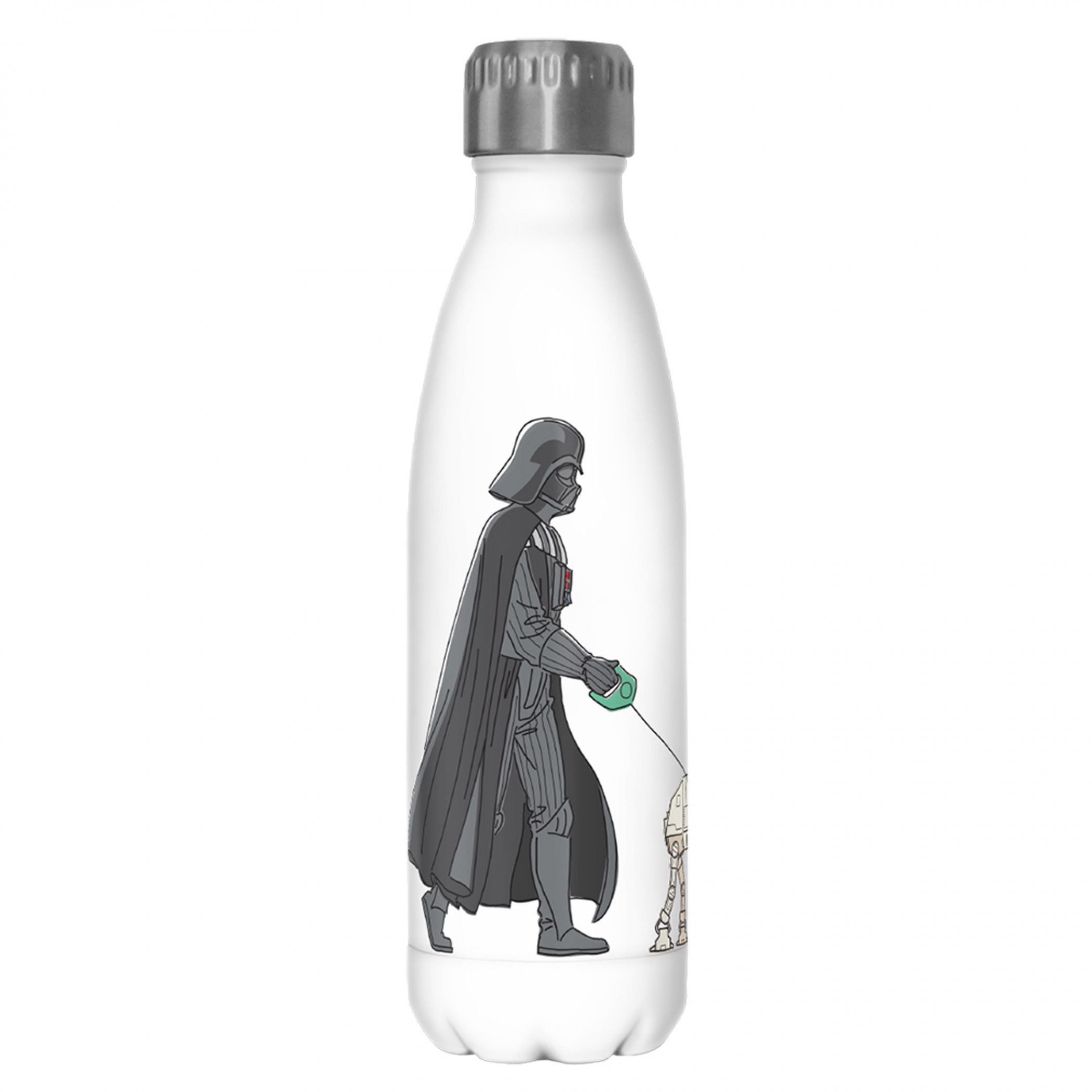 Star Wars Darth Vader Walking the AT-AT 17oz Steel Water Bottle