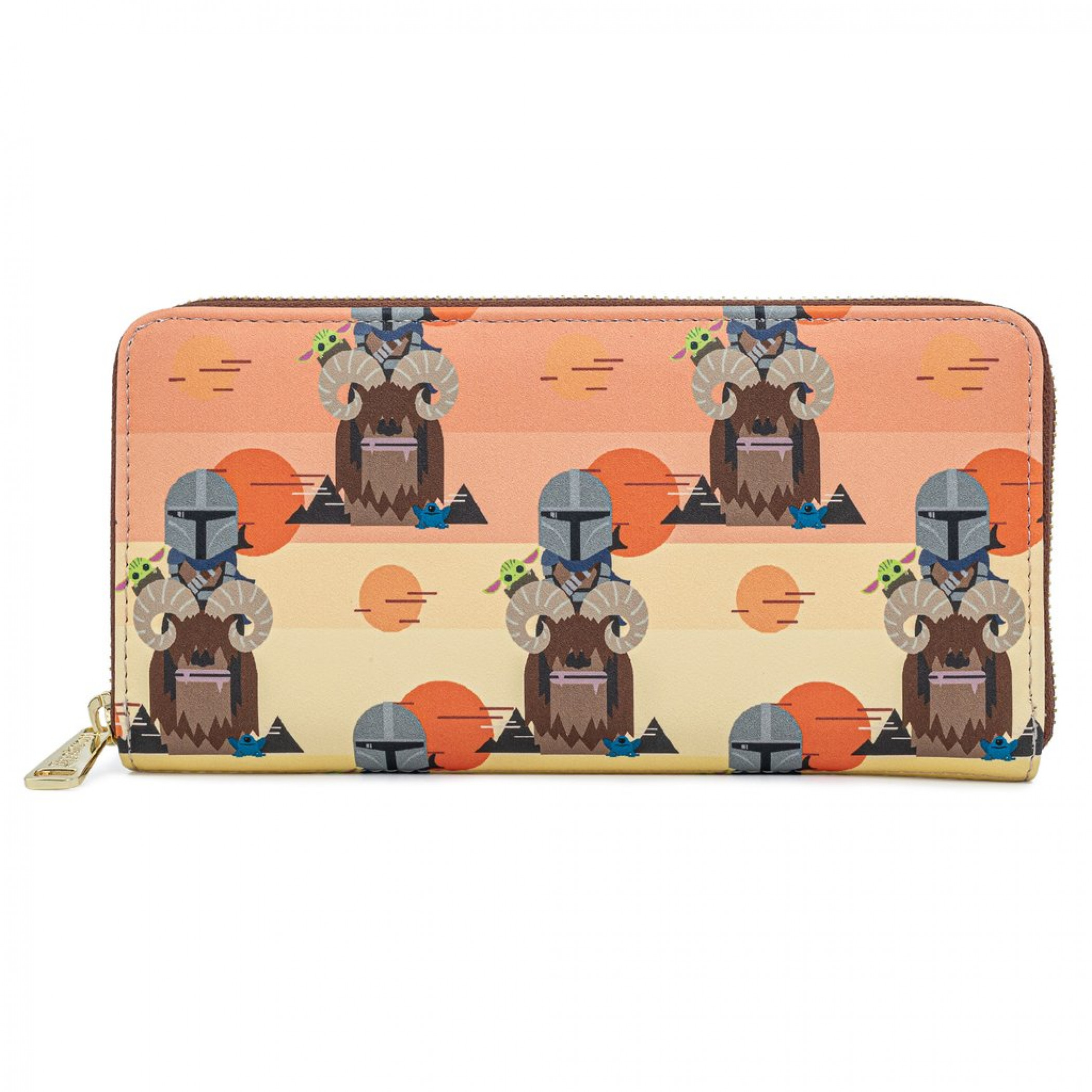 Star Wars The Mandalorian and Child Grogu Chibi Wallet by Loungefly