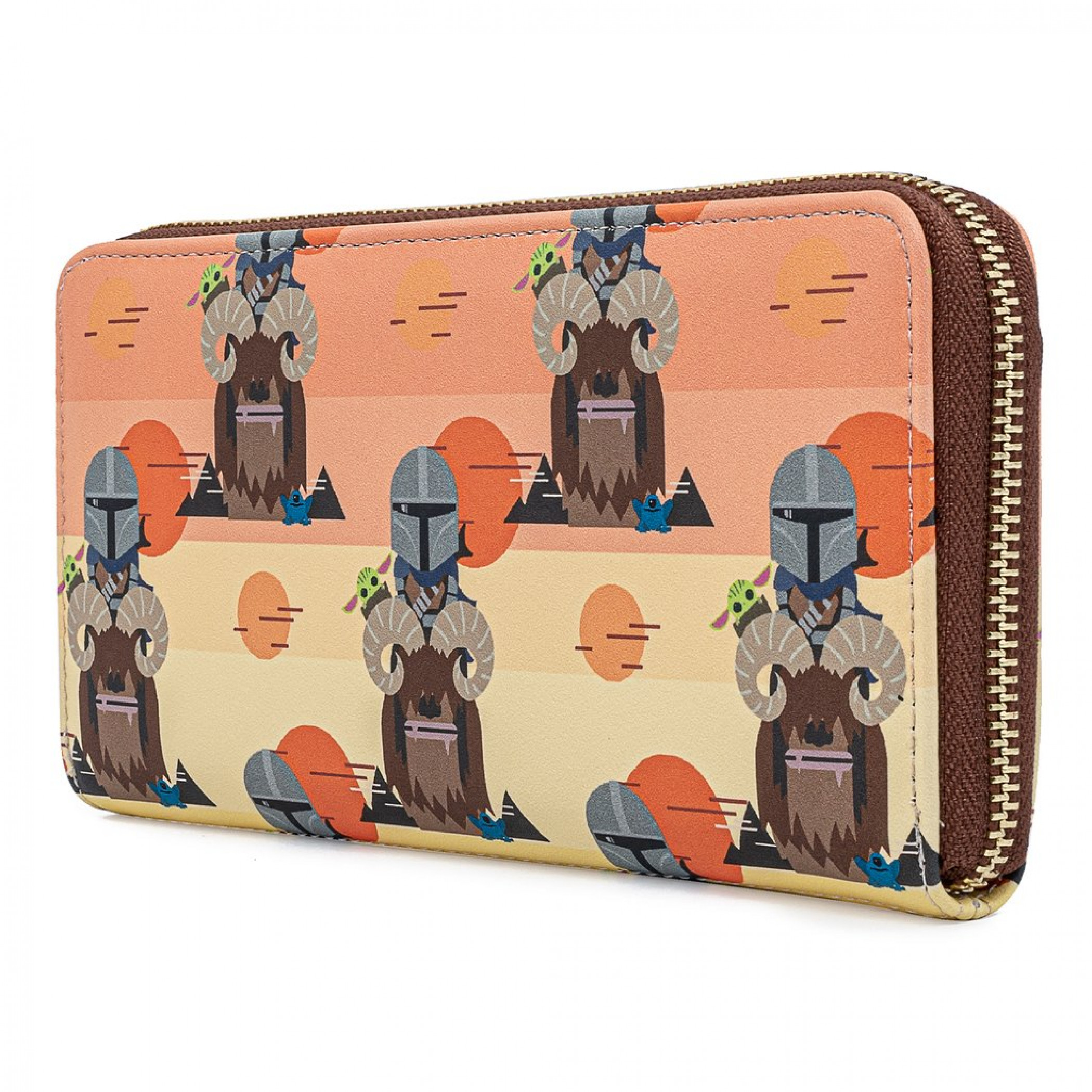 Star Wars The Mandalorian and Child Grogu Chibi Wallet by Loungefly