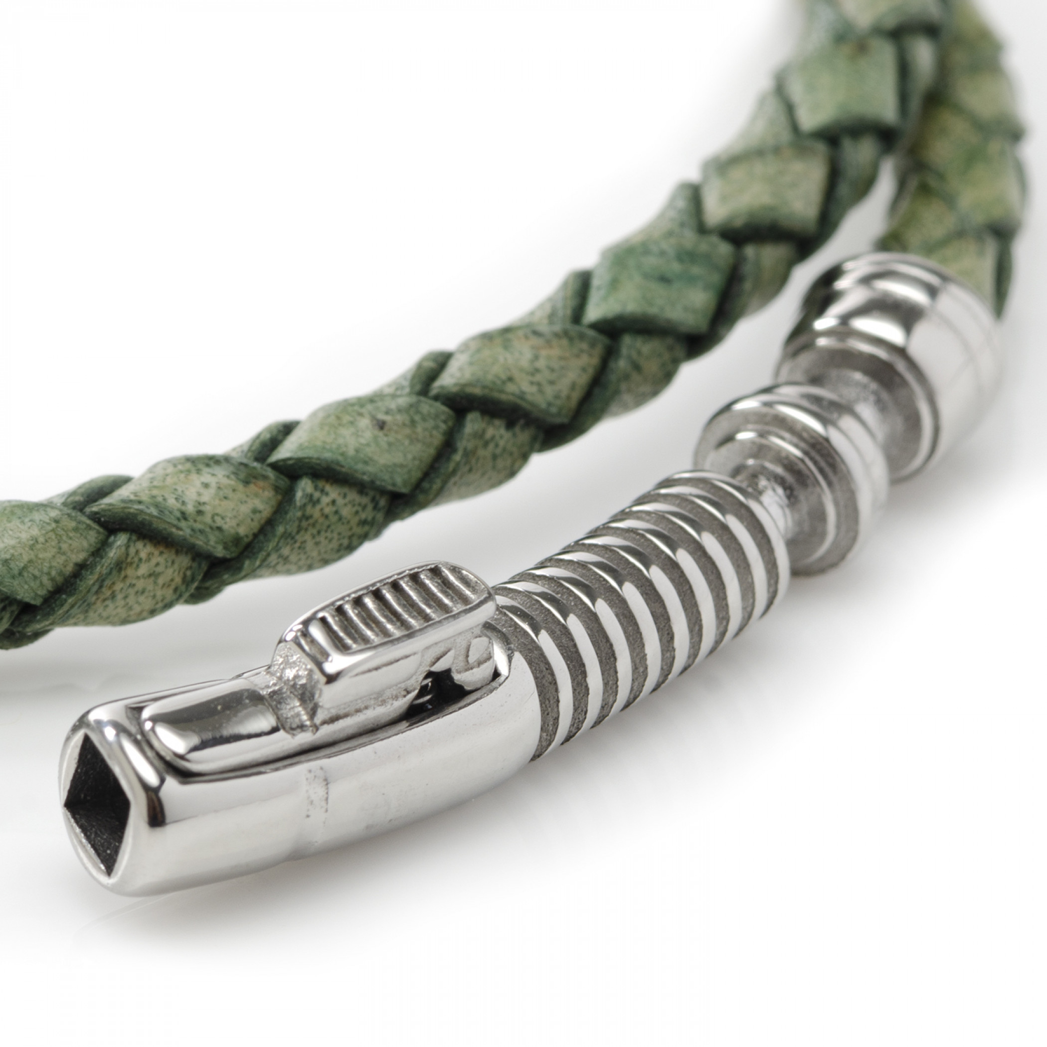 Star Wars Luke Skywalker Lightsaber Double-Wrap Stainless Steel Bracelet