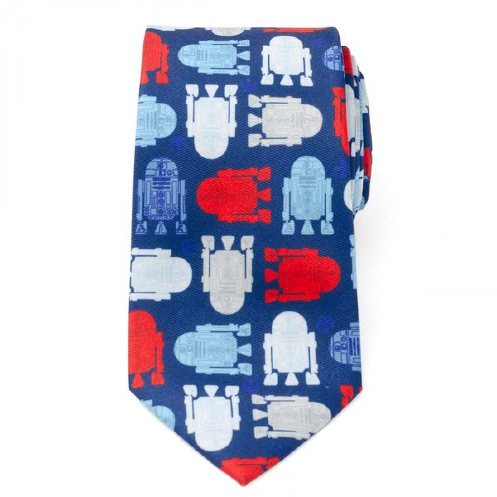 Star Wars R2-D2 Red White and Blue Men's Tie