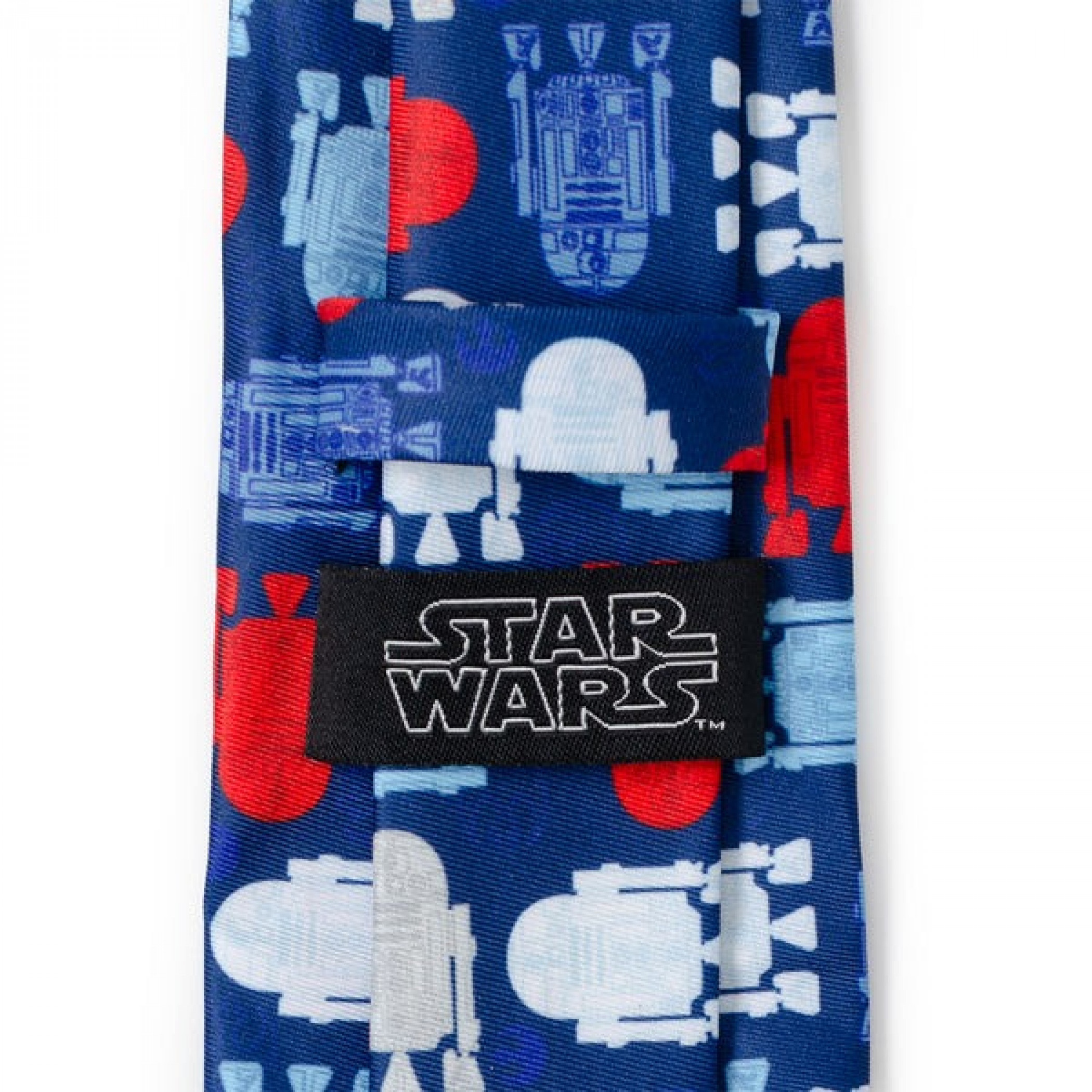 Star Wars R2-D2 Red White and Blue Men's Tie