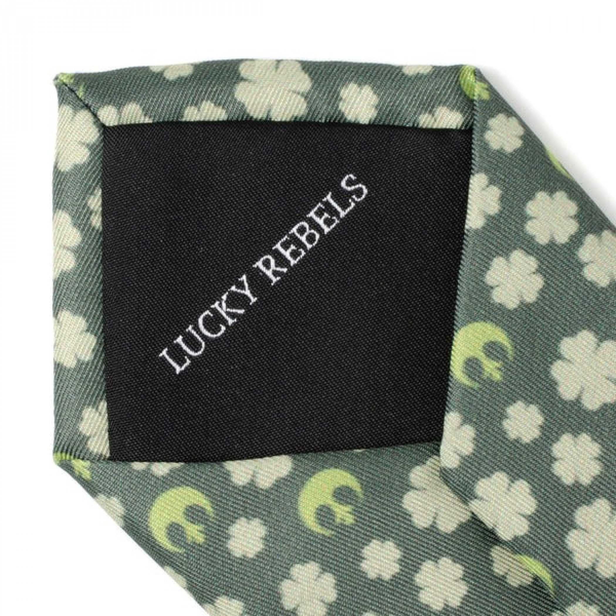 Star Wars Rebel Shamrock Green Hidden Message Men's Tie