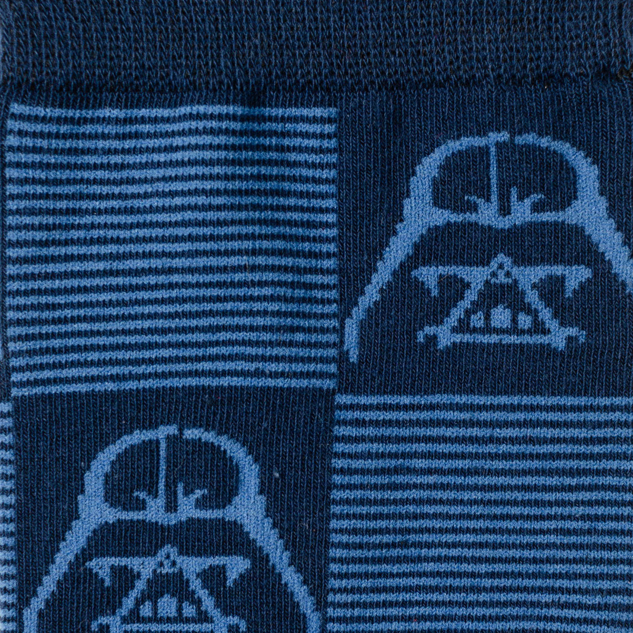 Star Wars Darth Vader Checkered Dress Socks