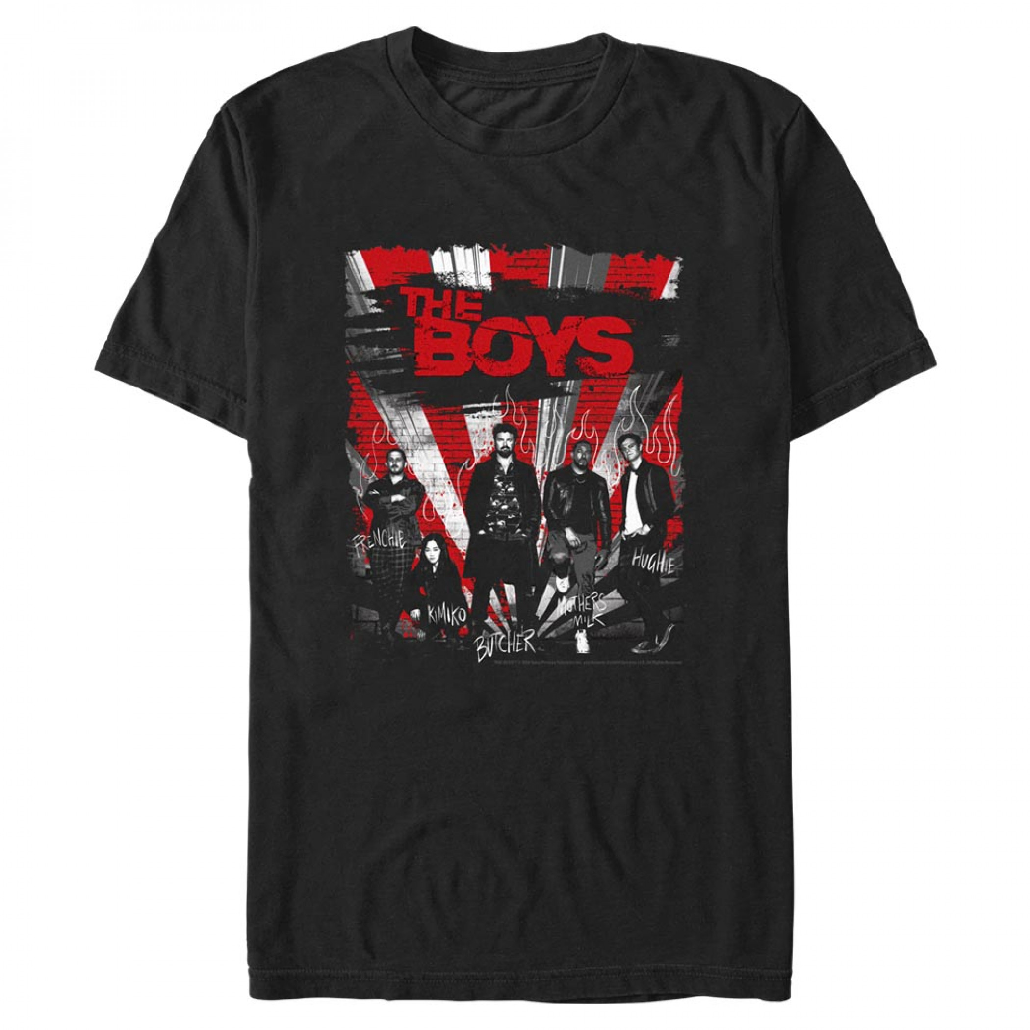 The Boys Grunge Group T-Shirt