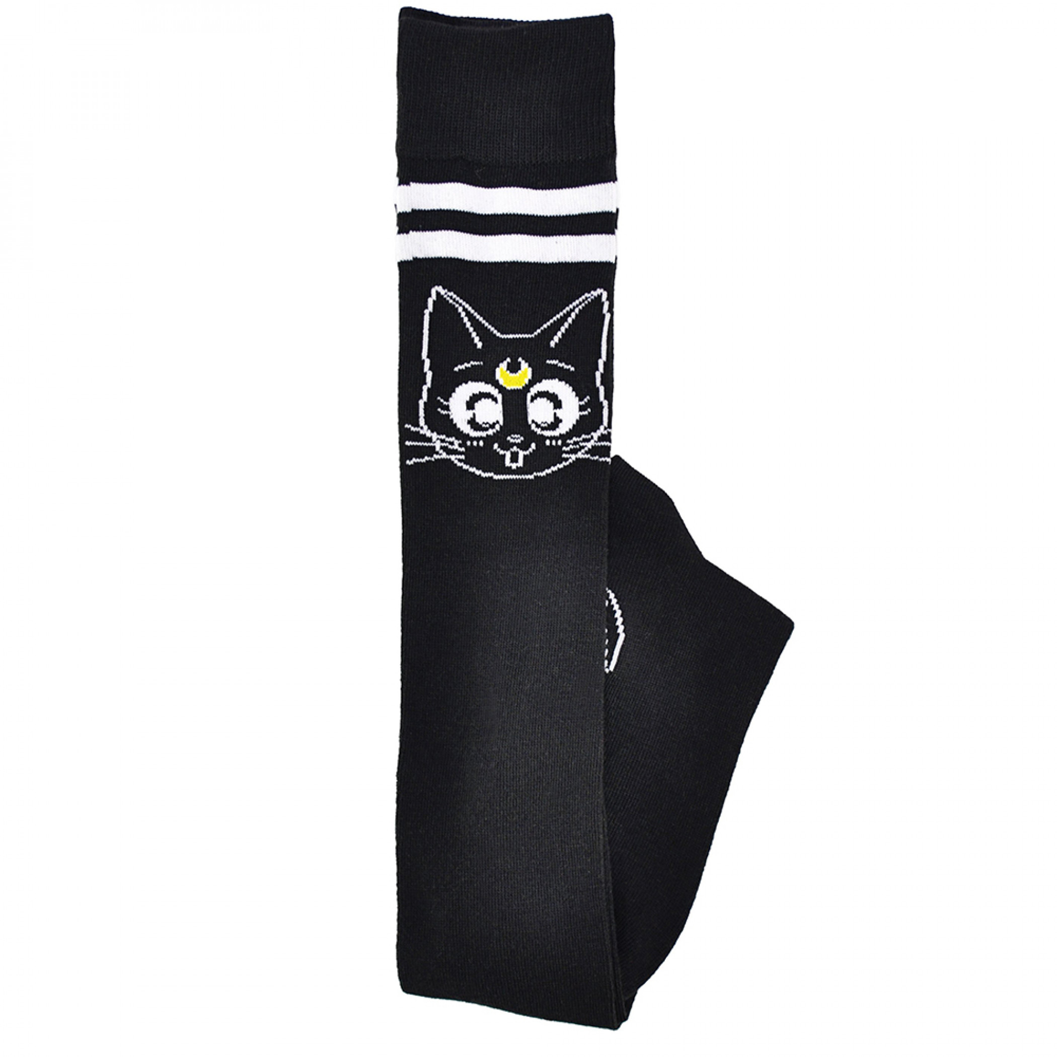 Sailor Moon Luna Thigh High Socks