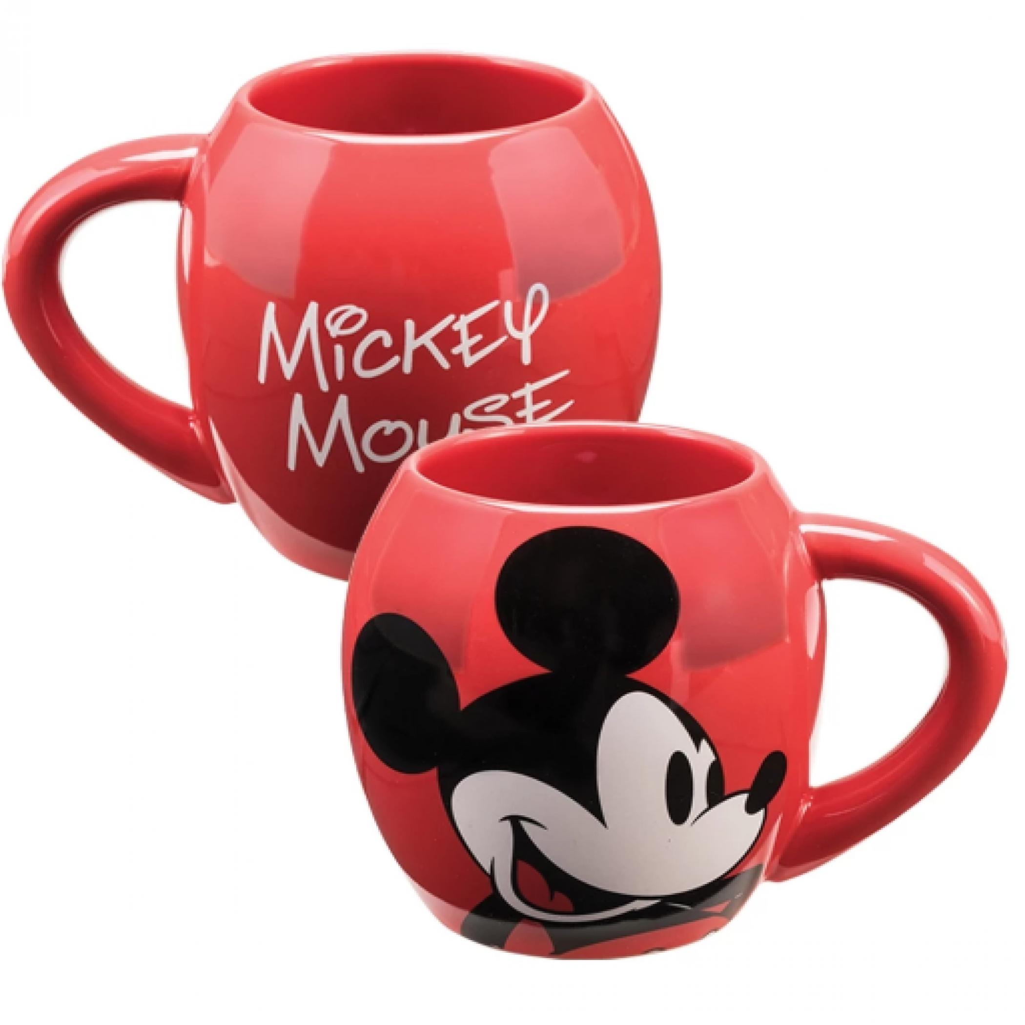 Disney Mickey Mouse Ceramic Mug, 20-oz, Red and Black