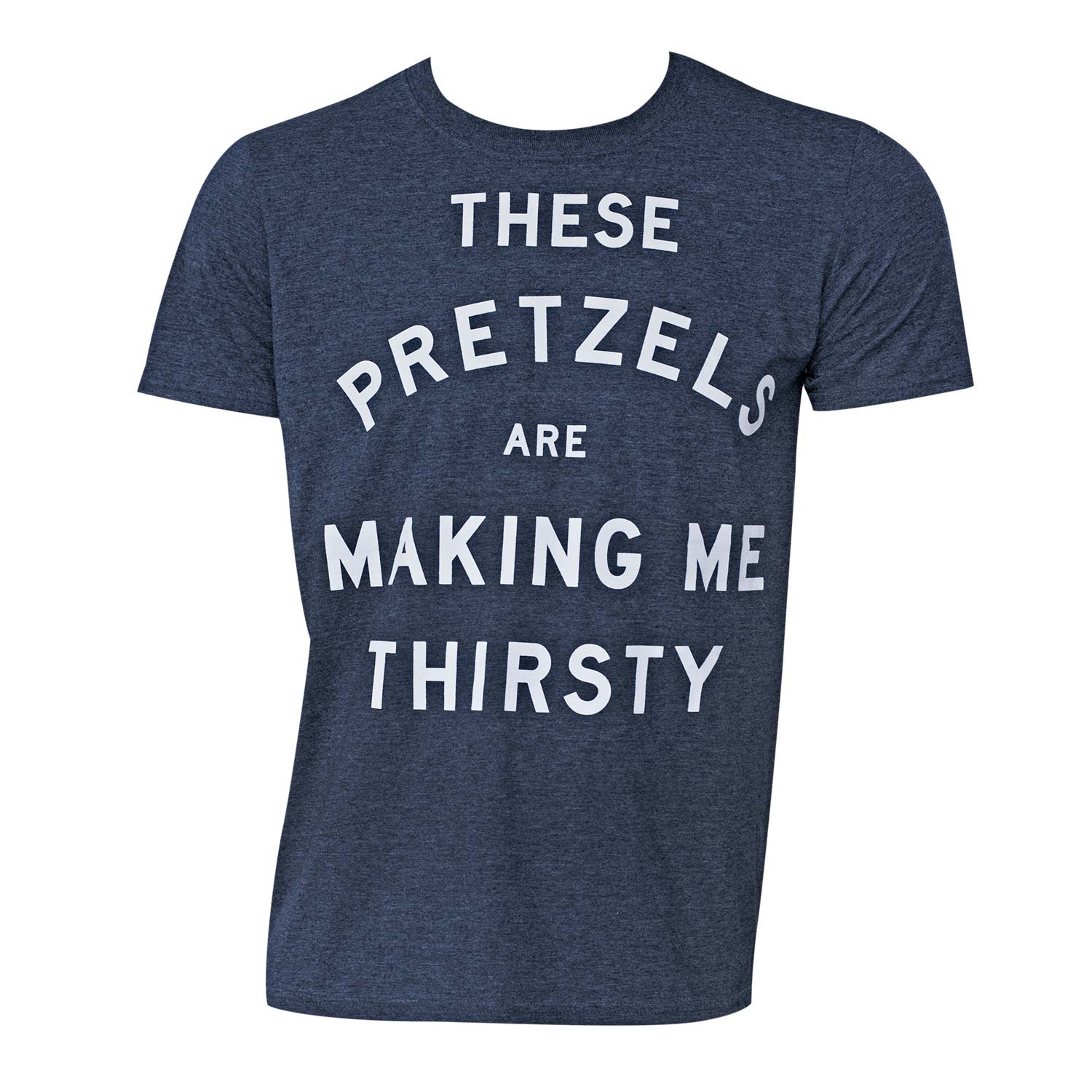 Men's Cotton Blend Seinfeld Pretzels T-Shirt