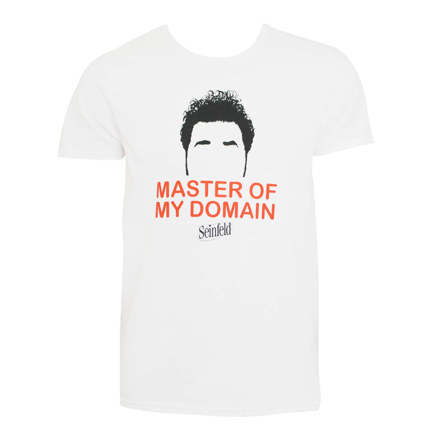 Seinfeld Kramer Master Of My Domain White Tee Shirt