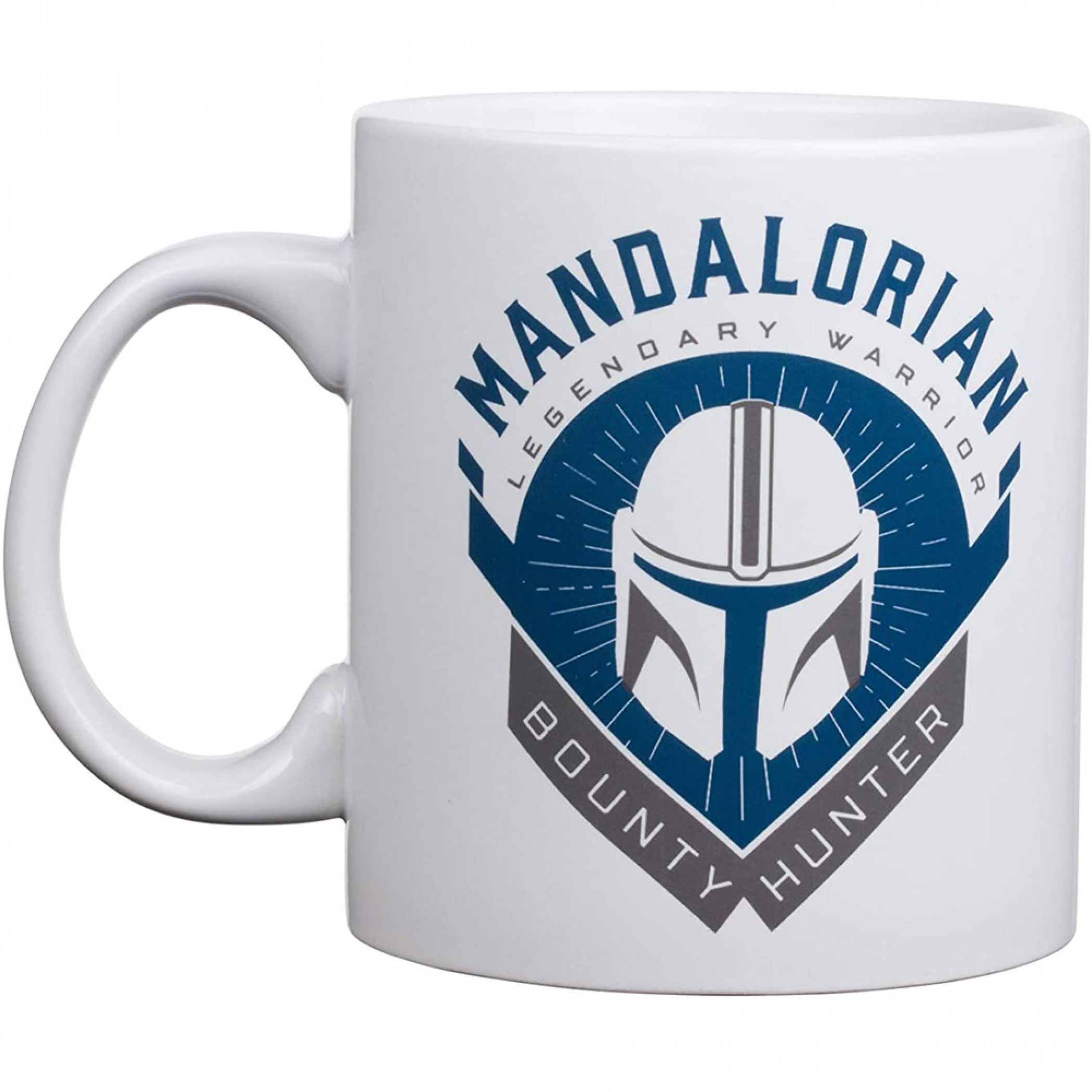 The Mandalorian Blue Ceramic Mug, 20 oz.