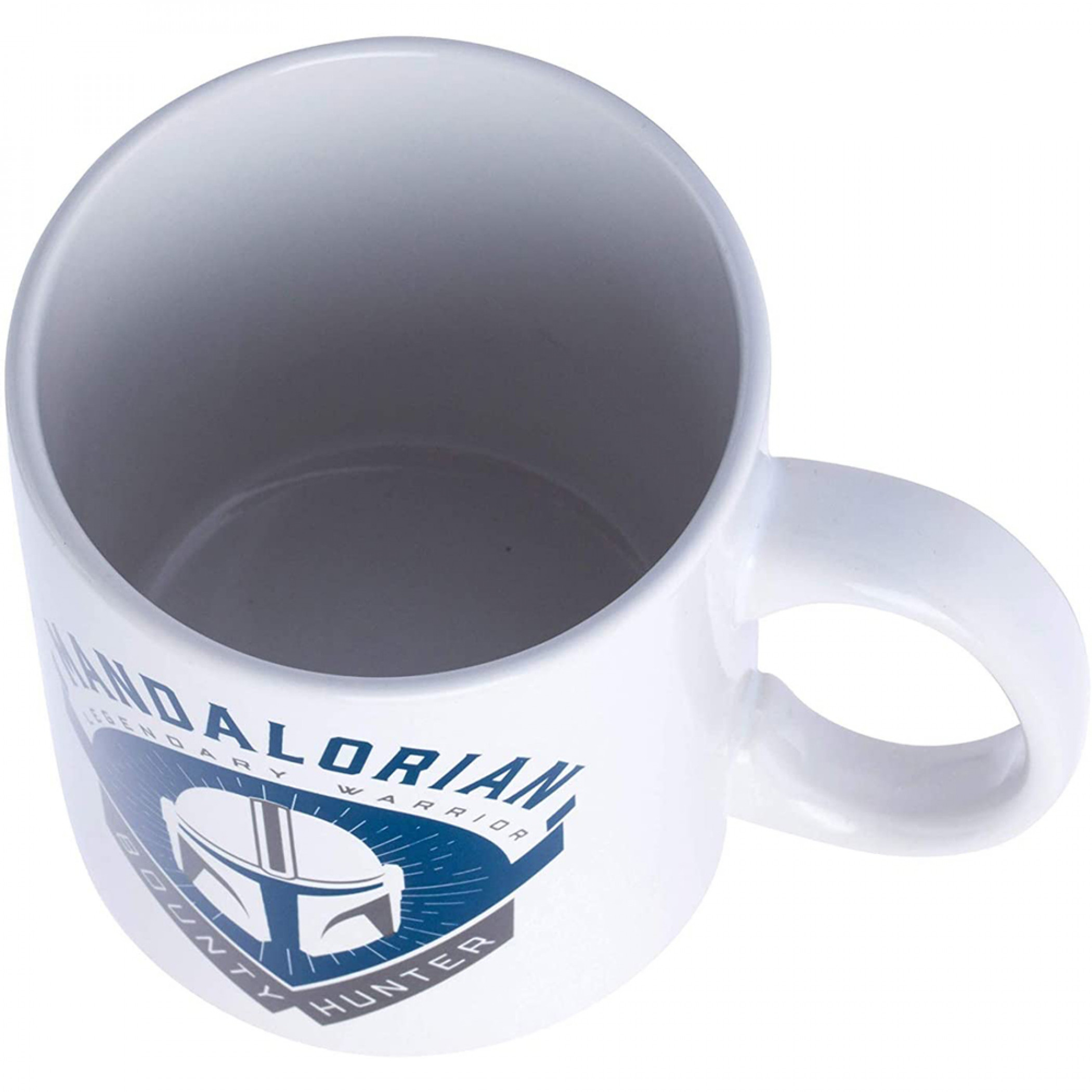 Star Wars Mandalorian Helmet Coffee Mug, 20 ounces