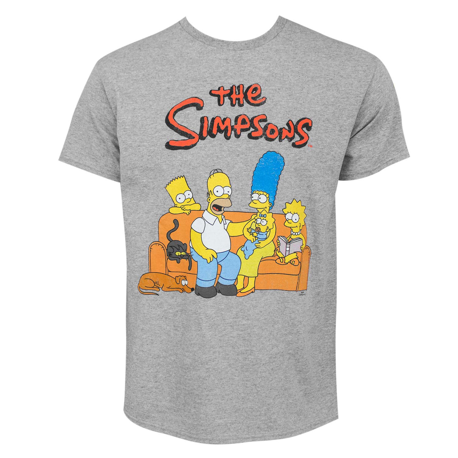 The Simpsons Couch Fam Tee Shirt