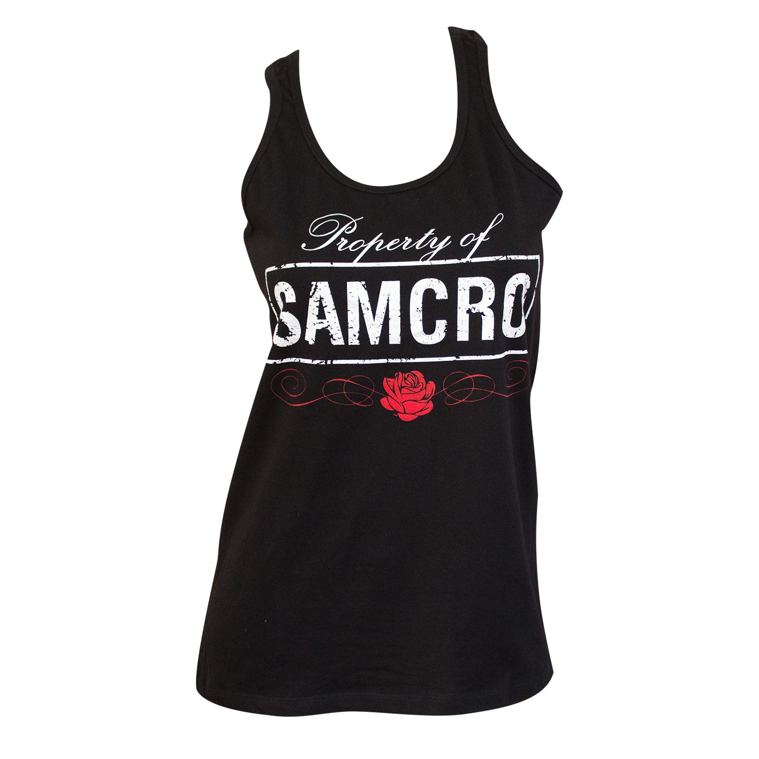 Sons Of Anarchy Women's Black Property Of SAMCRO Tank Top