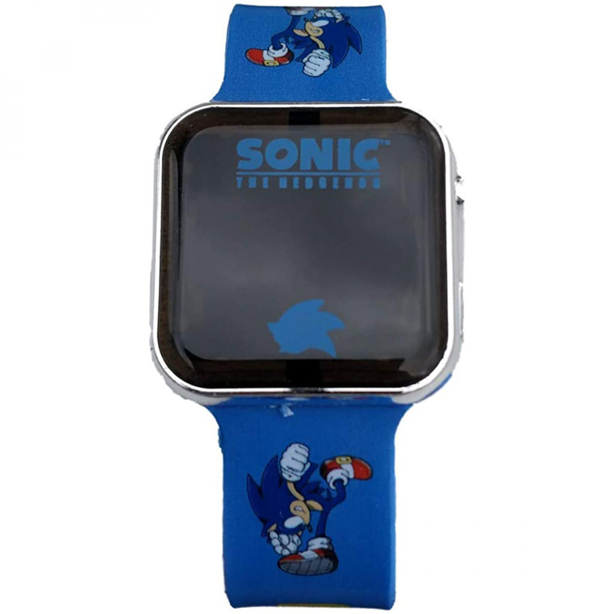 Sonic the Hedgehog Digital Watch w/ 16bit Character Rubber Strap