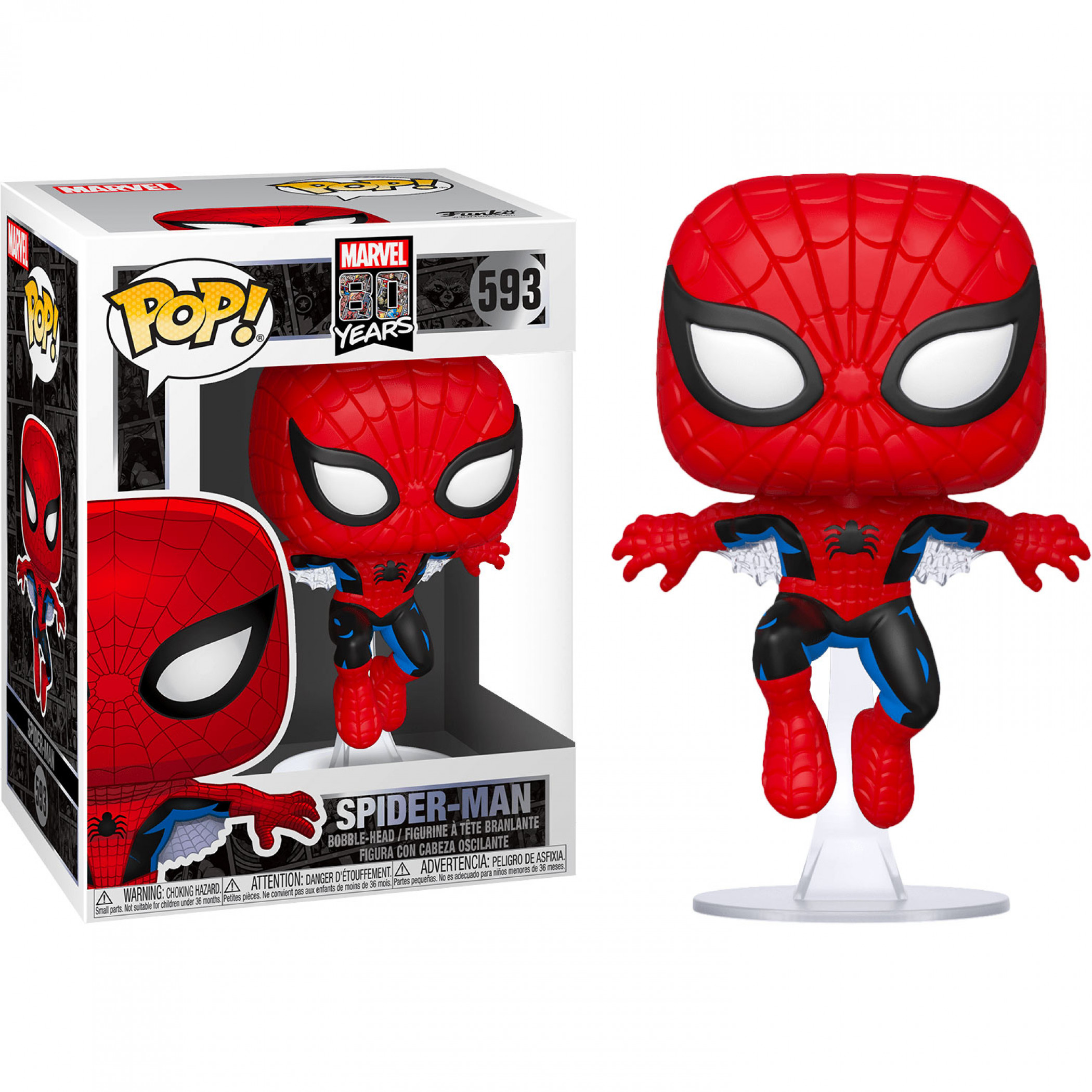 Marvel 80th - First Appearance Spider-Man Funko Pop!