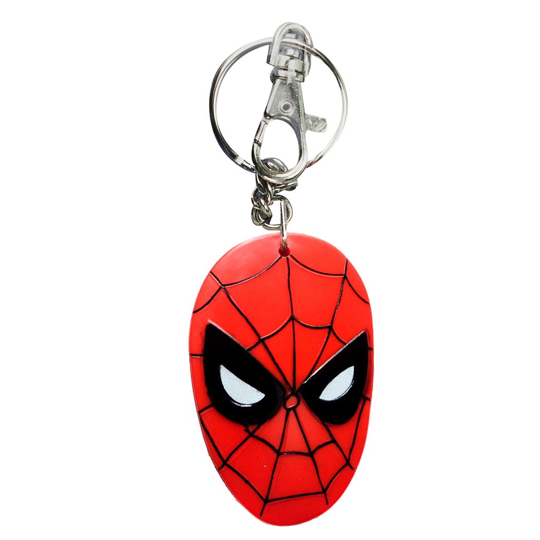 Spider-Man Face Bendable Keychain