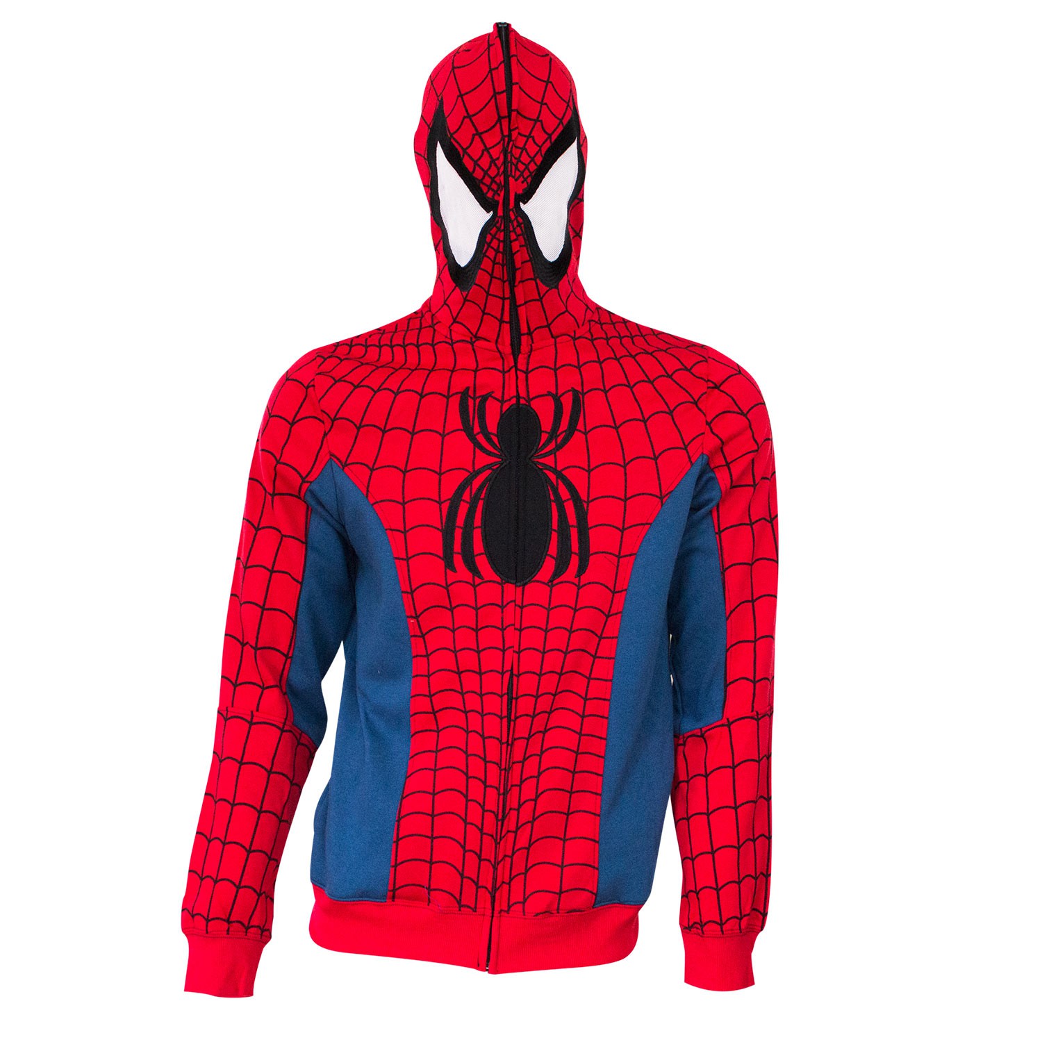 Spider-Man Full Zip Sublimated Costume Hoodie