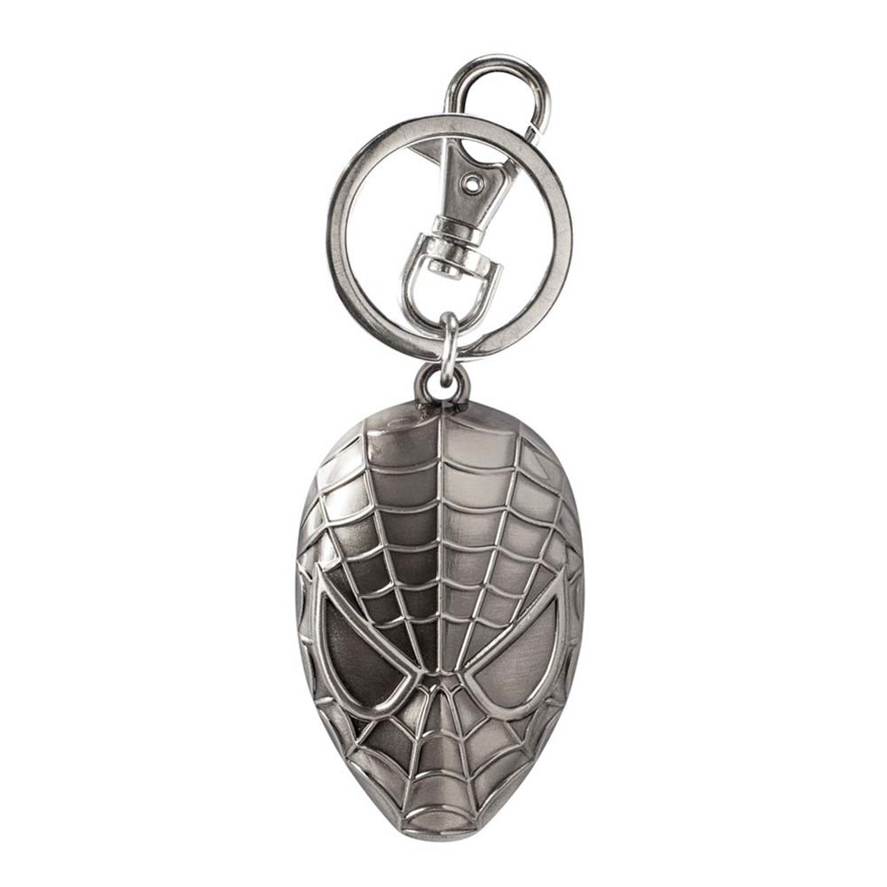 Spider-Man Mask Metal Keychain