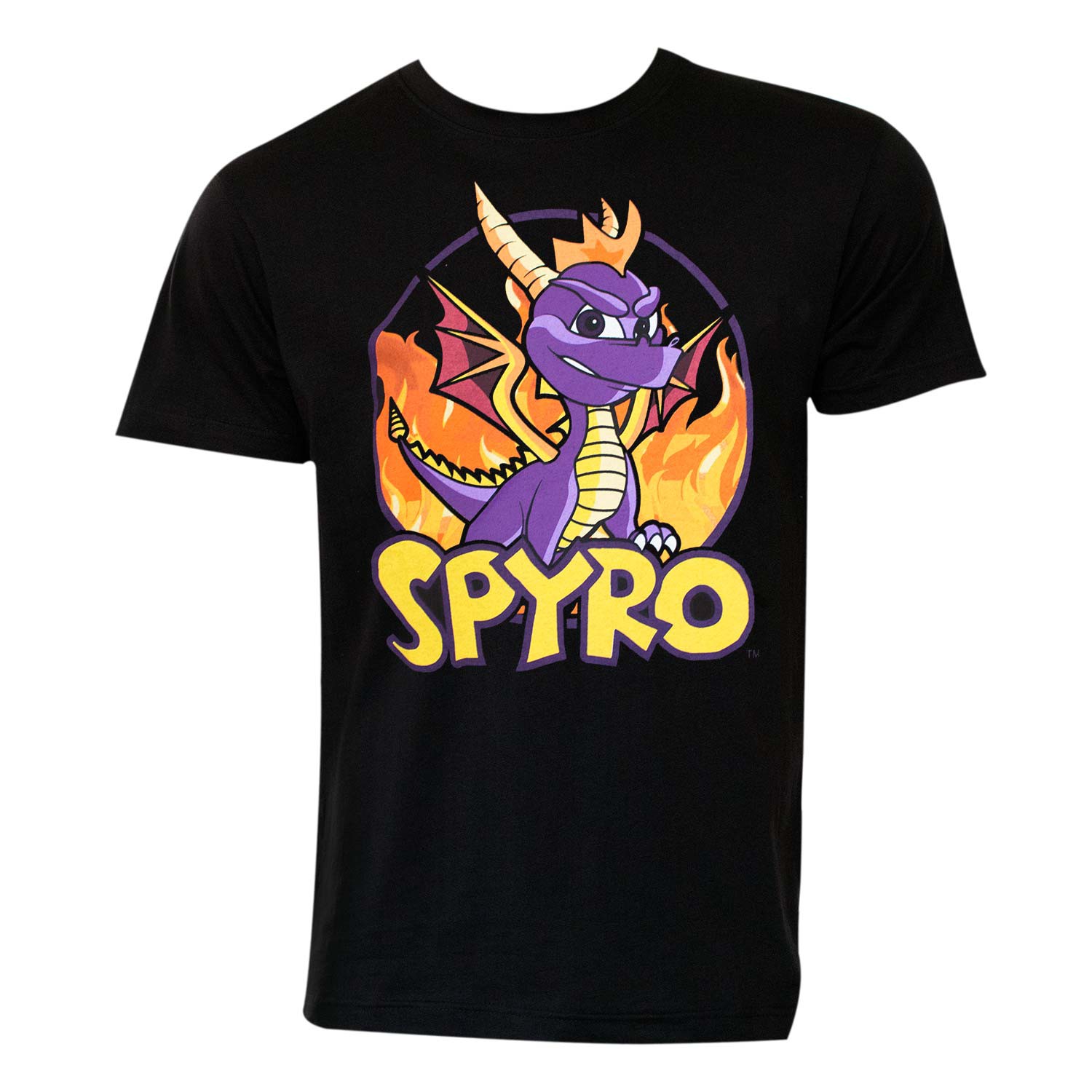 Spyro The Dragon Black Tee Shirt