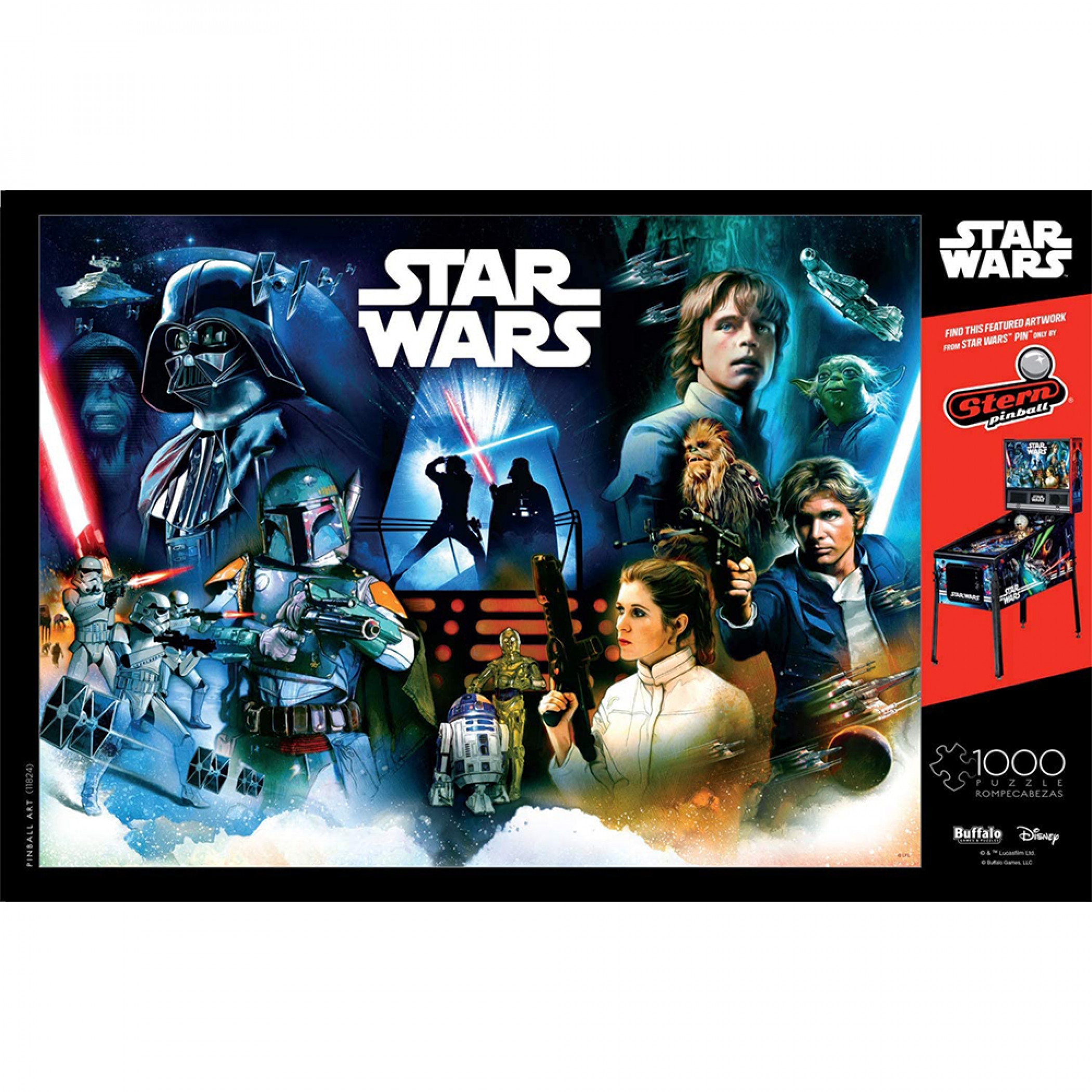 DISNEY STAR WARS The Last Jedi 1000 Piece Puzzle by Buffalo Games & Puzzles