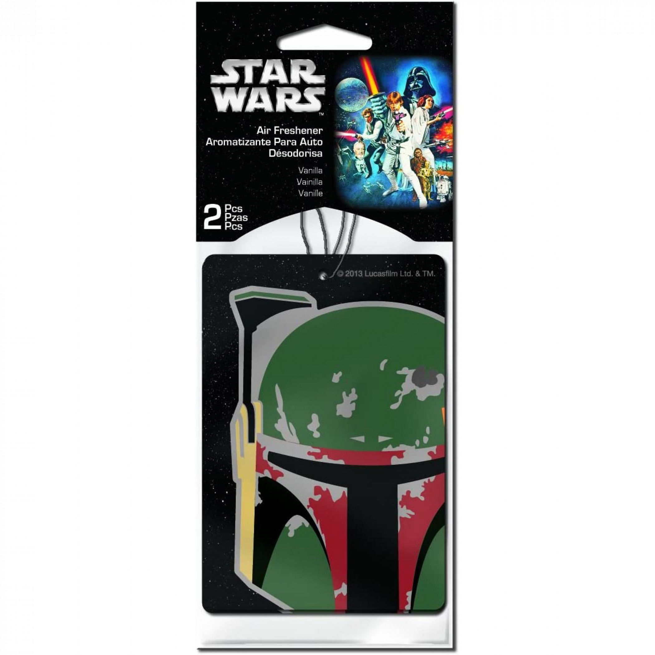 Star Wars Boba Fett Air Freshener 2-Pack