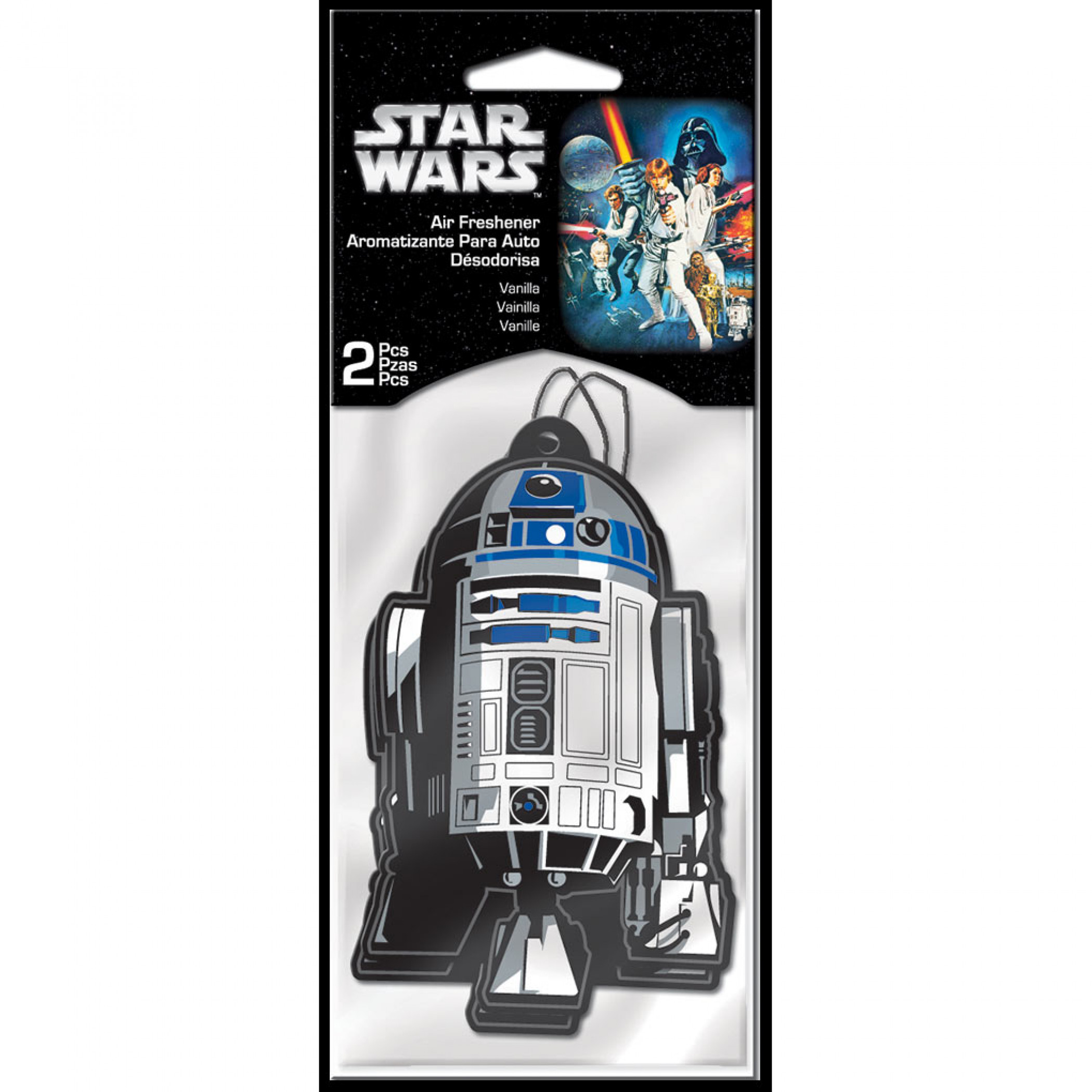 STAR WARS Halloween Sticker Lot Chewbacca C-3PO R2-D2 Princess Leia Large 2" 