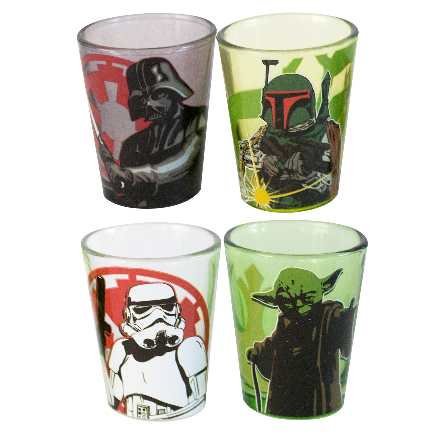 Star Wars Four Pack Shot Glass Set