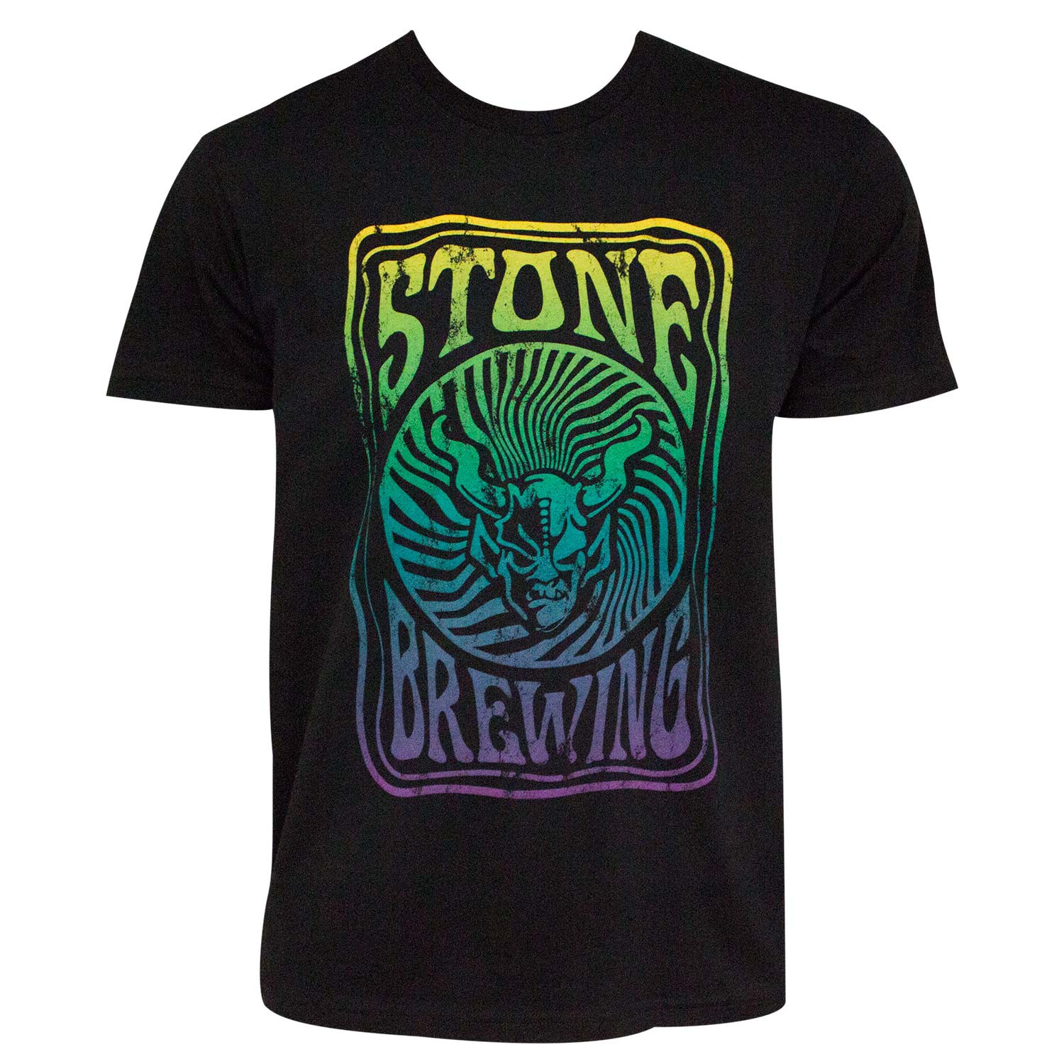 Stone Brewing Co. Groovy Men's Black Tee Shirt